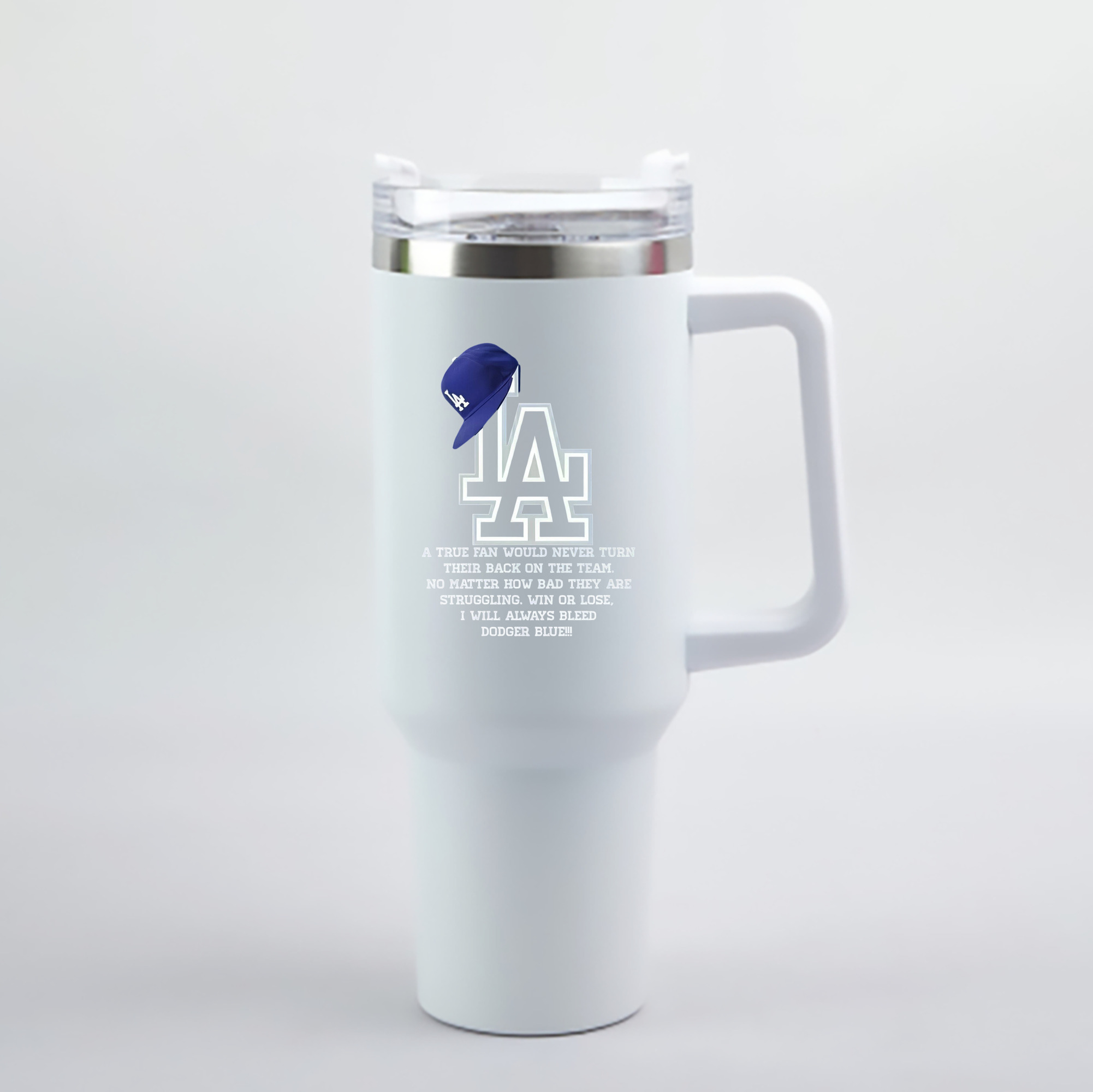 40oz Handle Car Cup With Crystal Sticker Design – Durable Stainless Steel Travel Mug With Reusable Straw – Double Wall Insulated