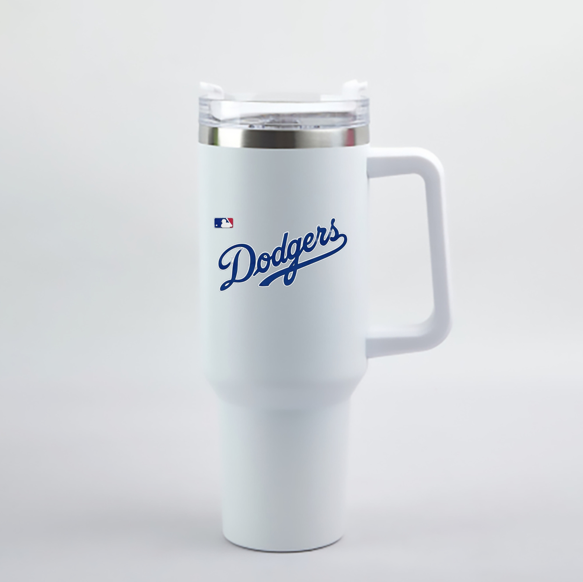  40oz Handle Car Cup With Crystal Sticker Design – Durable Stainless Steel Travel Mug With Reusable Straw – Double Wall Insulated