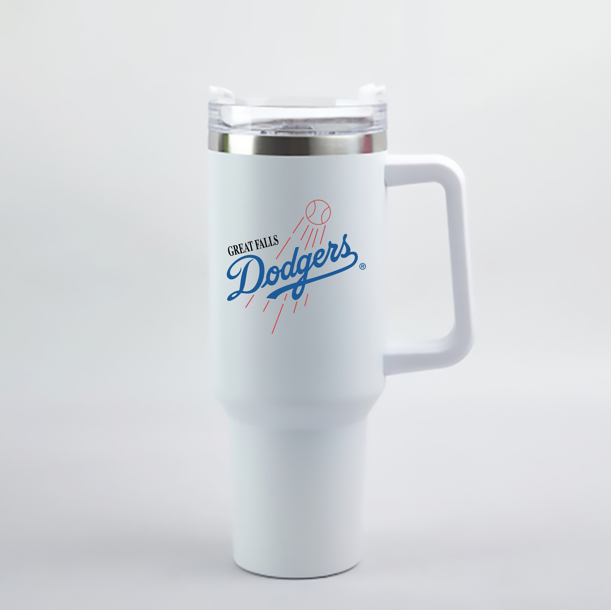  40oz Handle Car Cup With Crystal Sticker Design – Durable Stainless Steel Travel Mug With Reusable Straw – Double Wall Insulated