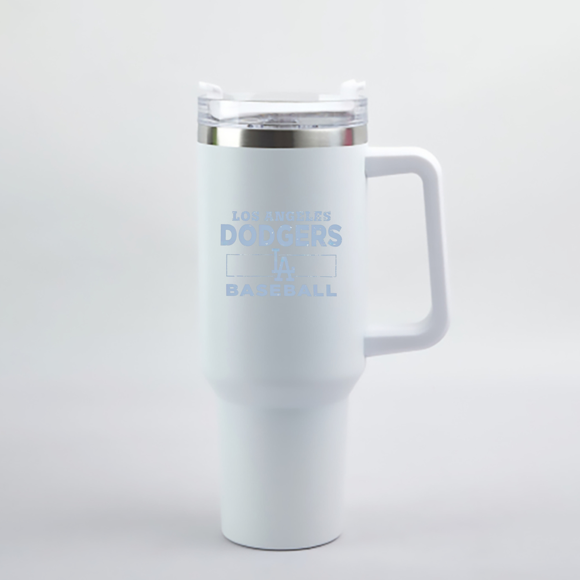  40oz Handle Car Cup With Crystal Sticker Design – Durable Stainless Steel Travel Mug With Reusable Straw – Double Wall Insulated