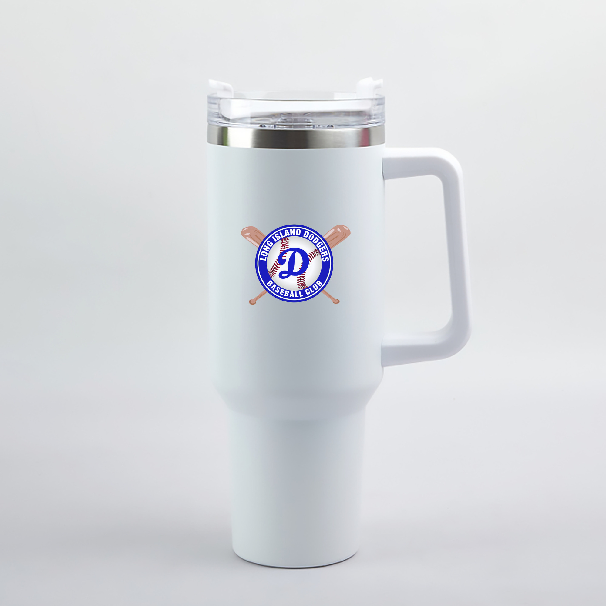  40oz Handle Car Tumbler – Durable Stainless Steel Travel Mug With UV Print – Double Wall Insulated, Fits Most Car Cup Holders