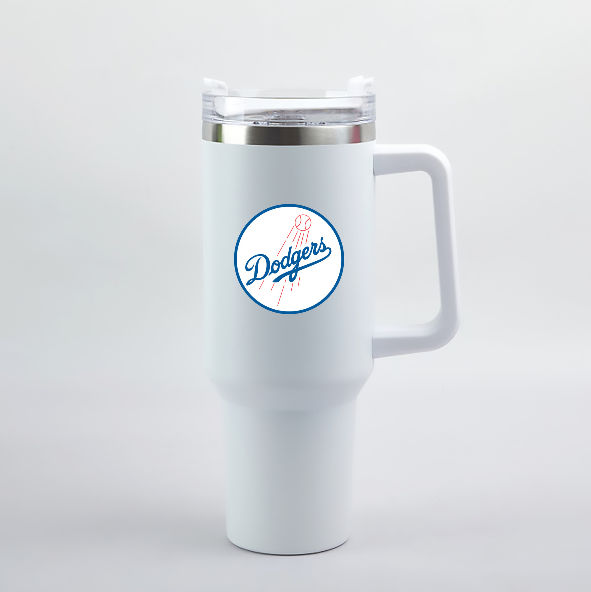  40oz Handle Car Tumbler – Durable Stainless Steel Travel Mug With UV Print – Double Wall Insulated, Fits Most Car Cup Holders