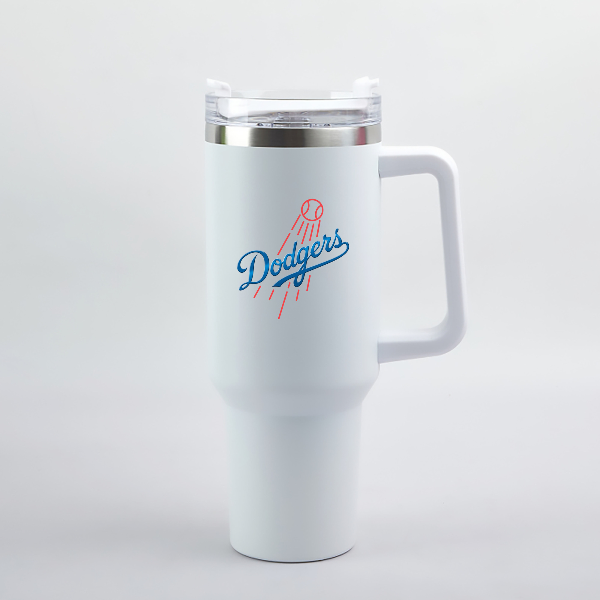  40oz Handle Car Tumbler – Durable Stainless Steel Travel Mug With UV Print – Double Wall Insulated, Fits Most Car Cup Holders