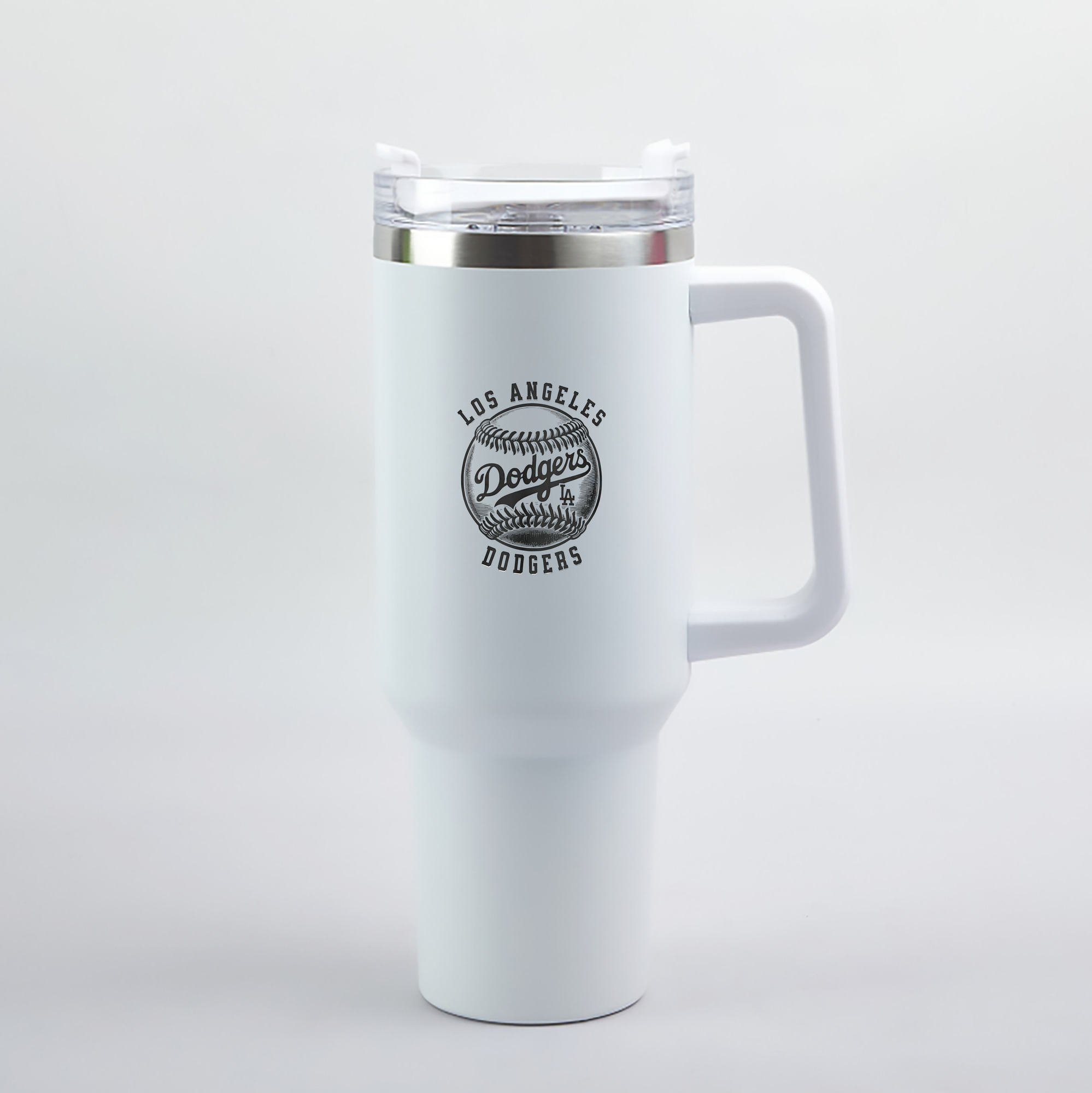  40oz Handle Car Tumbler – Durable Stainless Steel Travel Mug With UV Print – Double Wall Insulated, Fits Most Car Cup Holders