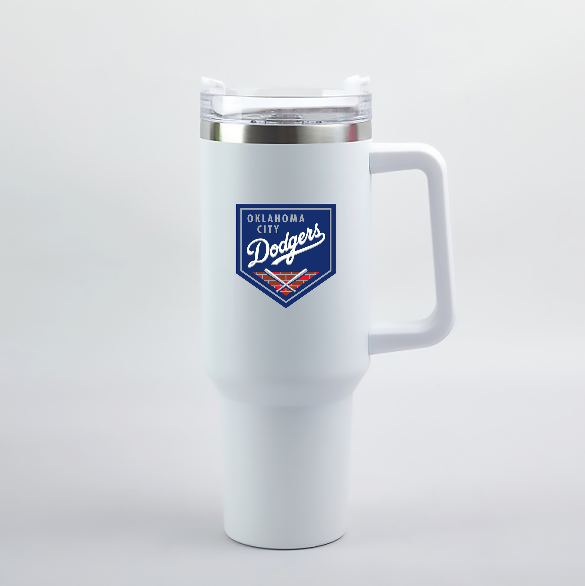  40oz Handle Car Tumbler – Durable Stainless Steel Travel Mug With UV Print – Double Wall Insulated, Fits Most Car Cup Holders