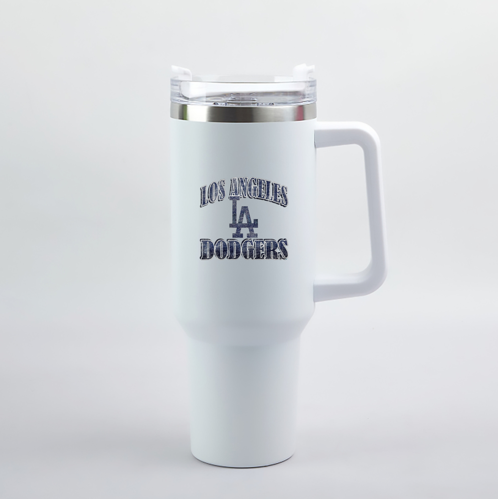  40oz Handle Car Tumbler – Durable Stainless Steel Travel Mug With UV Print – Double Wall Insulated, Fits Most Car Cup Holders