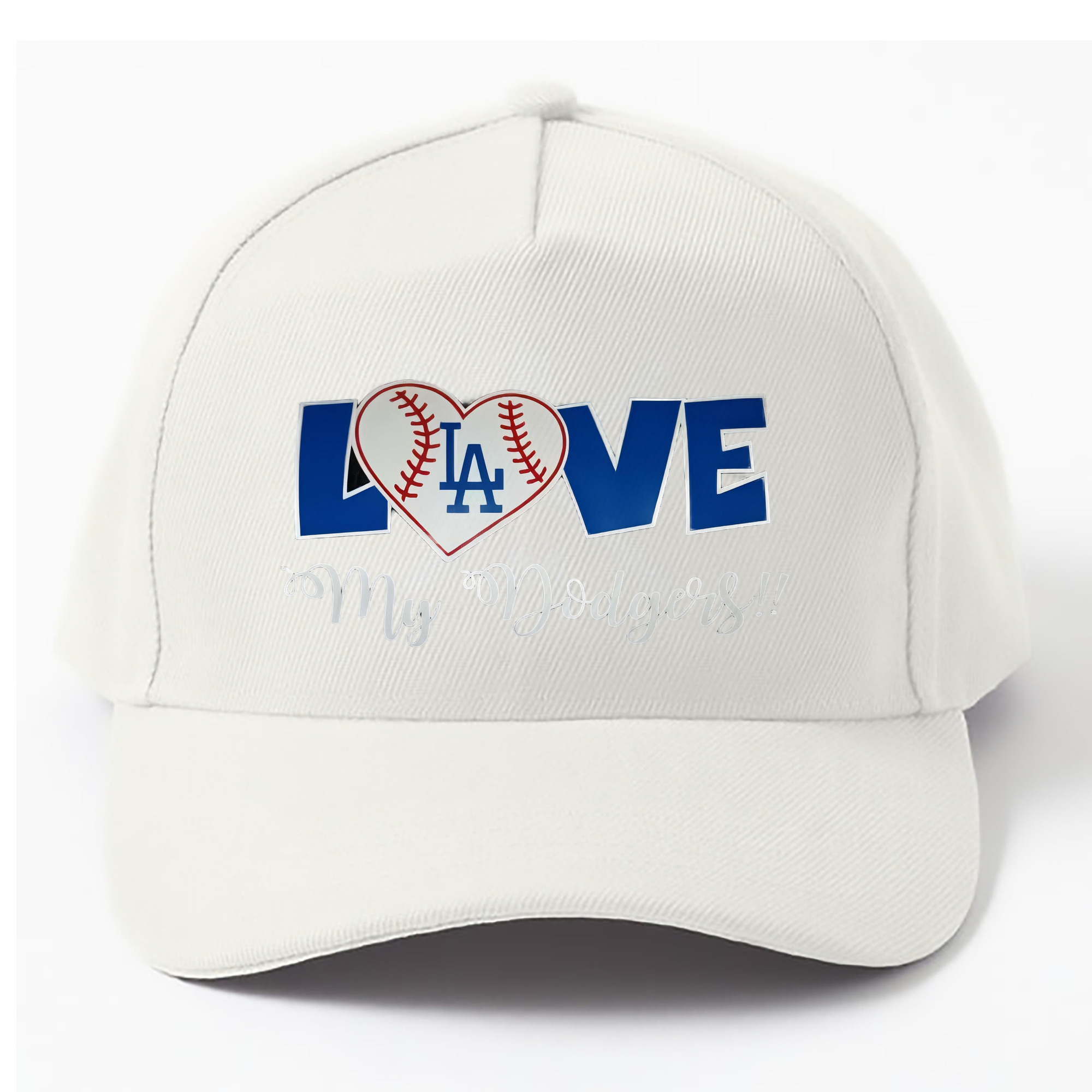 100% Cotton Baseball Cap – Heat Transfer Print – Comfortable, Durable, Perfect For Sports & Everyday Wear