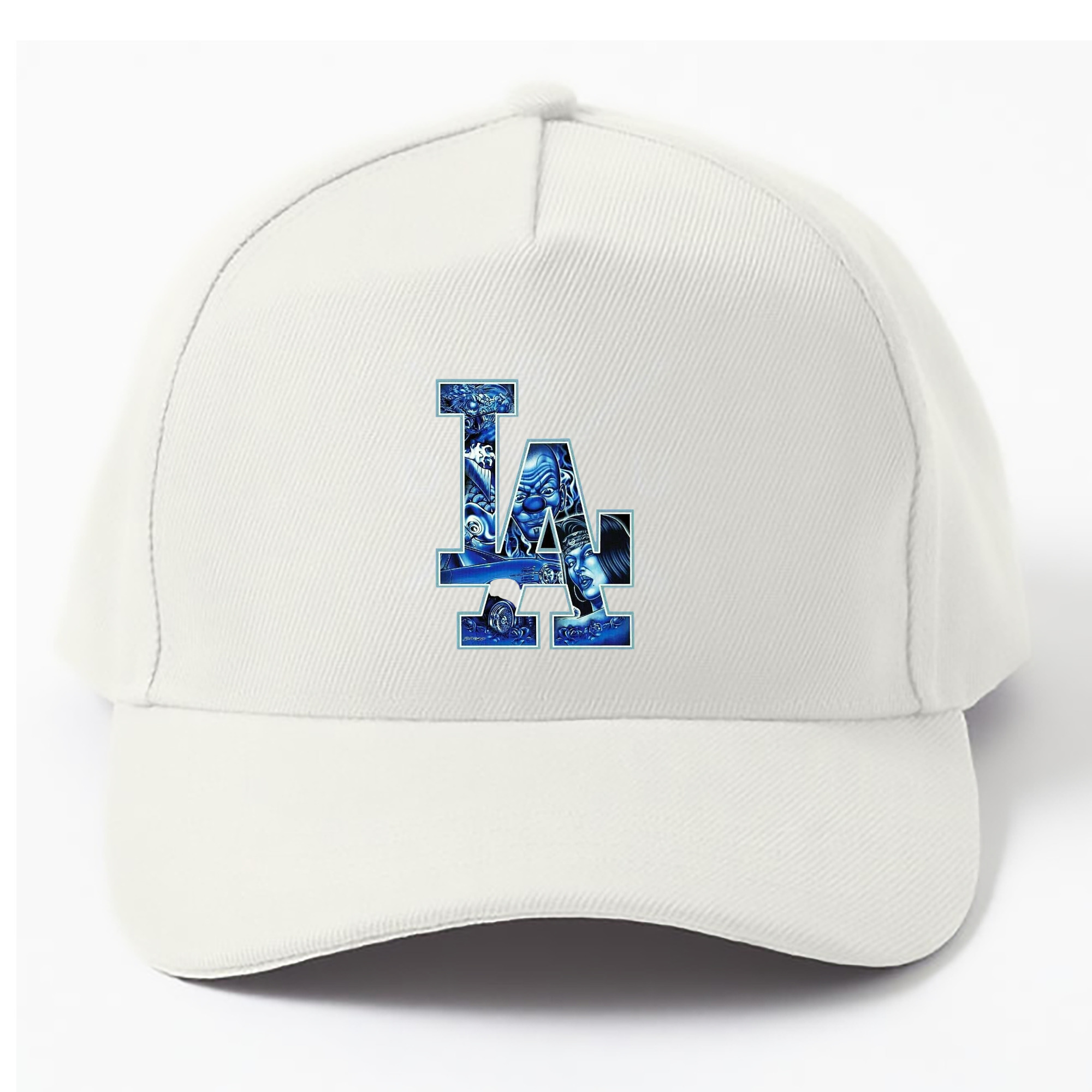  100% Cotton Baseball Cap – Heat Transfer Print – Comfortable, Durable, Perfect For Sports & Everyday Wear