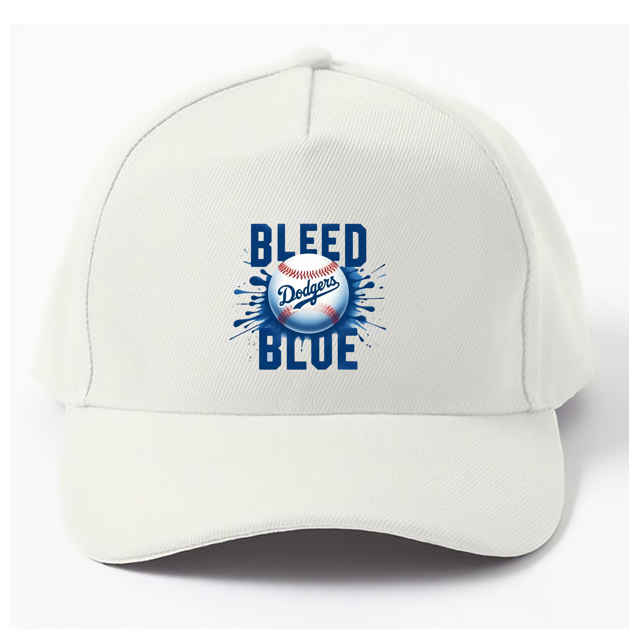  100% Cotton Baseball Cap – Heat Transfer Print – Comfortable, Durable, Perfect For Sports & Everyday Wear