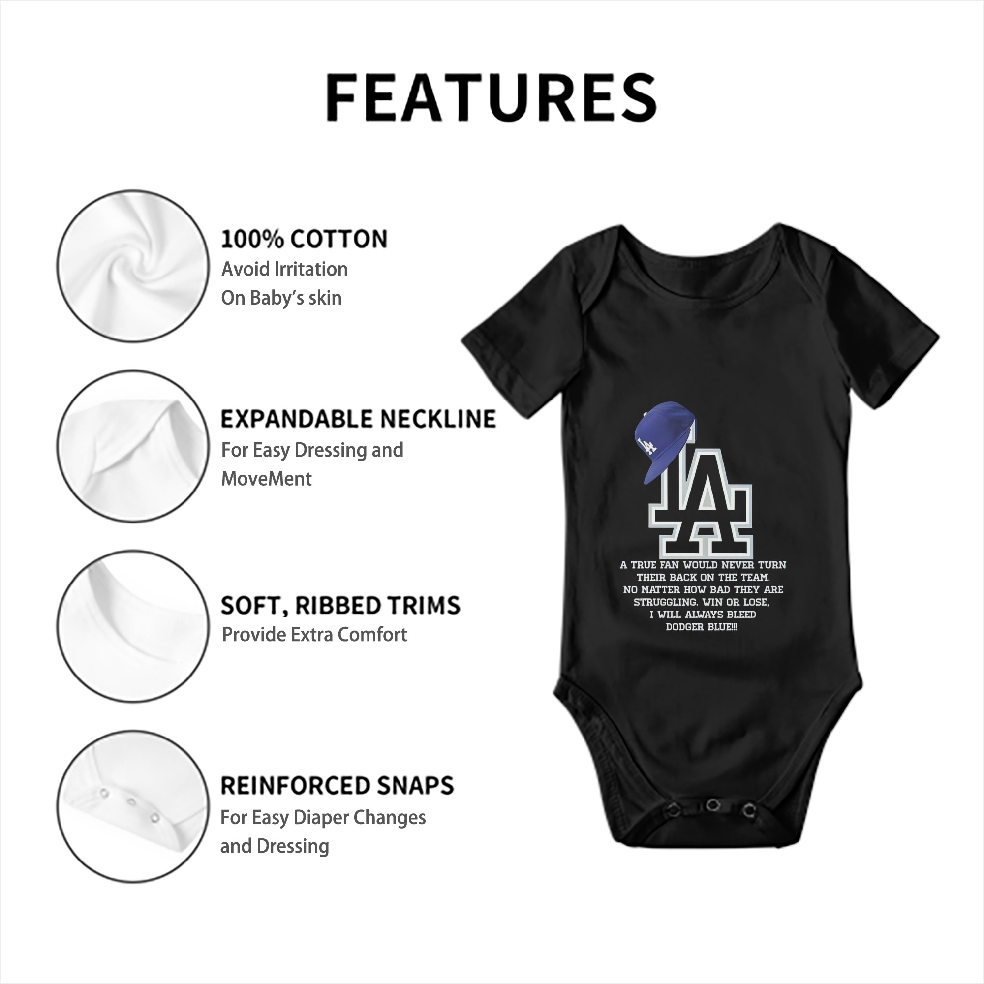  Baby Short Sleeve Romper – 100% Cotton Soft & Breathable Digital Print Onesie With Easy Snap Closure And Envelope Shoulder – Comfortable For Daily Wear & Travel