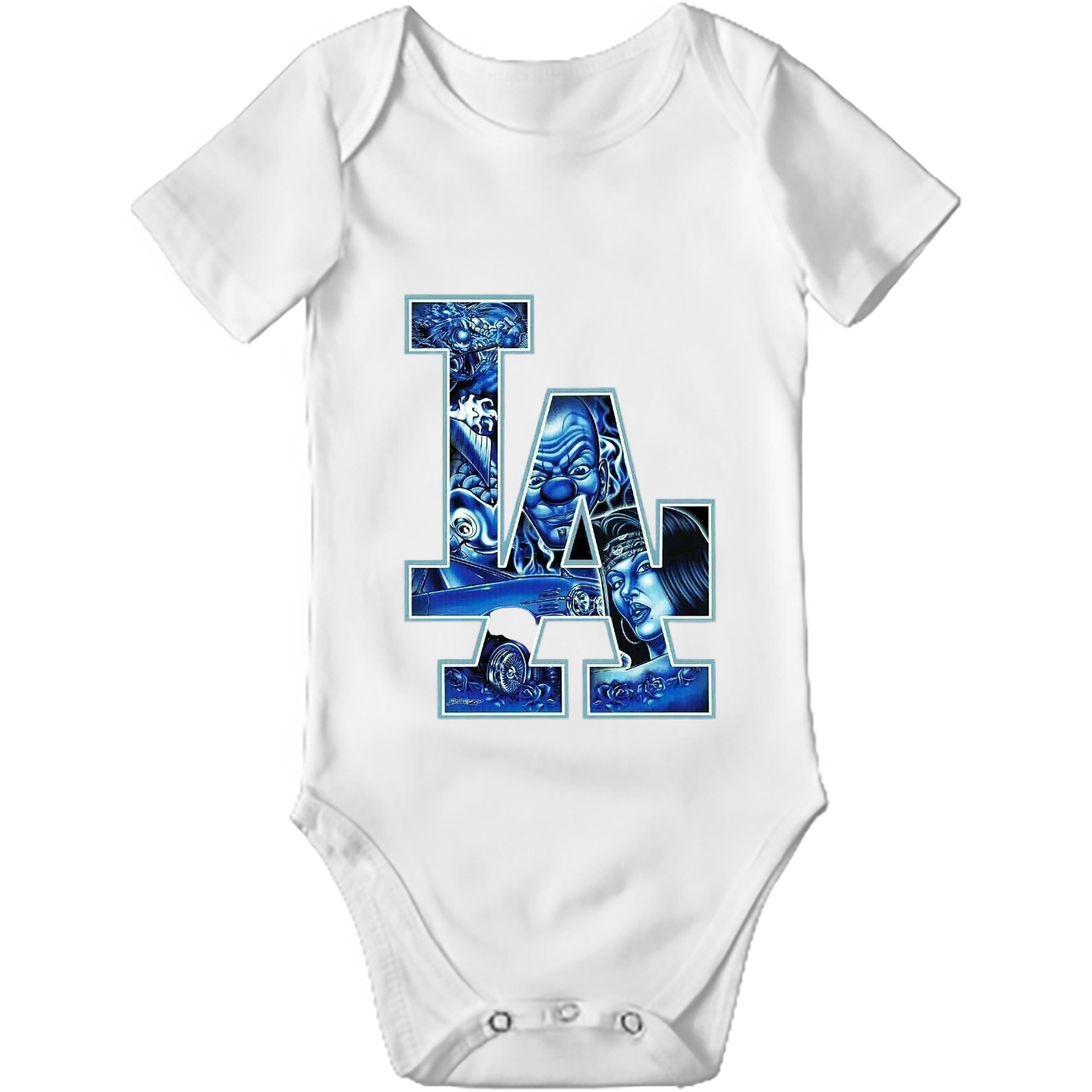  Baby Short Sleeve Romper – 100% Cotton Soft & Breathable Digital Print Onesie With Easy Snap Closure And Envelope Shoulder – Comfortable For Daily Wear & Travel