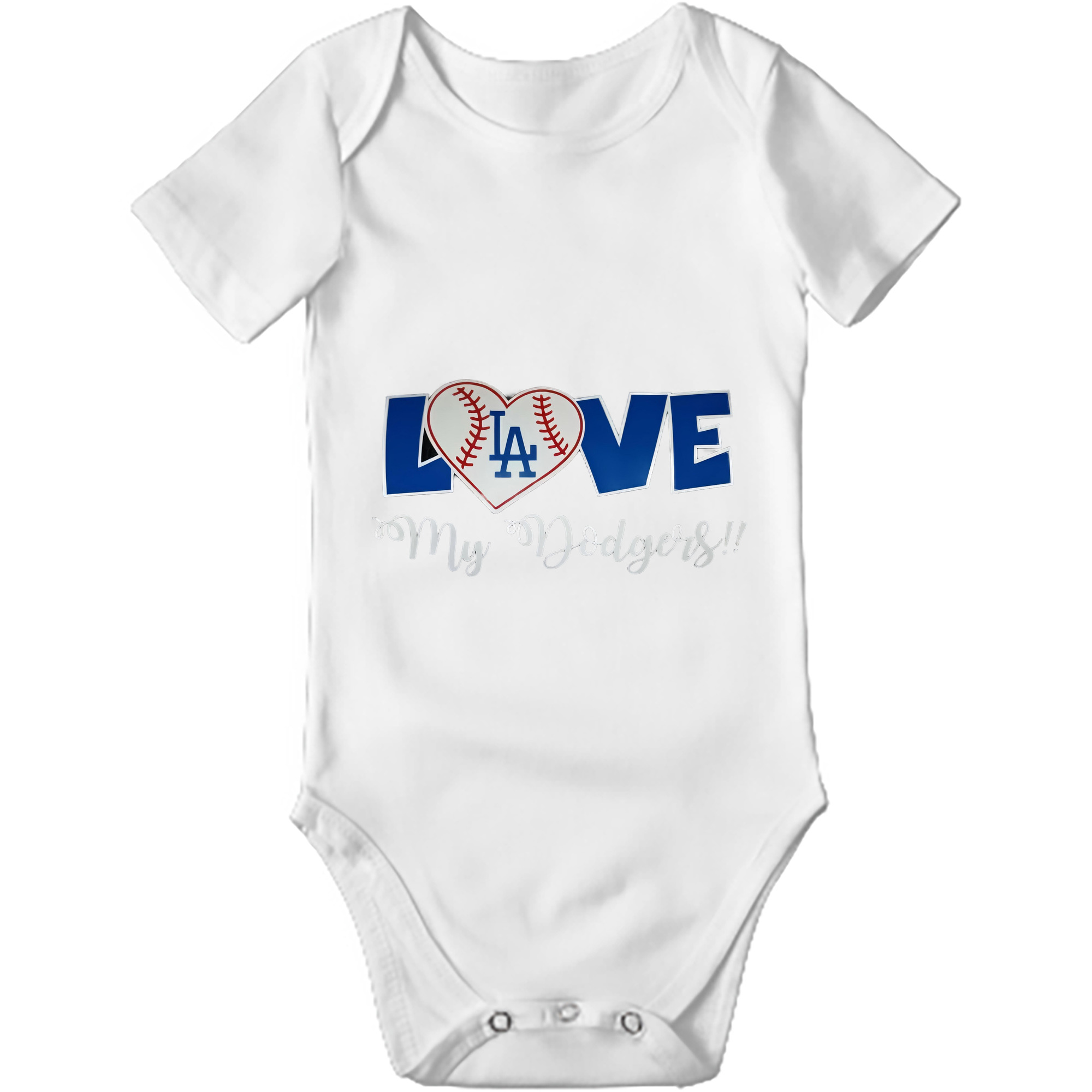  Baby Short Sleeve Romper – 100% Cotton Soft & Breathable Digital Print Onesie With Easy Snap Closure And Envelope Shoulder – Comfortable For Daily Wear & Travel