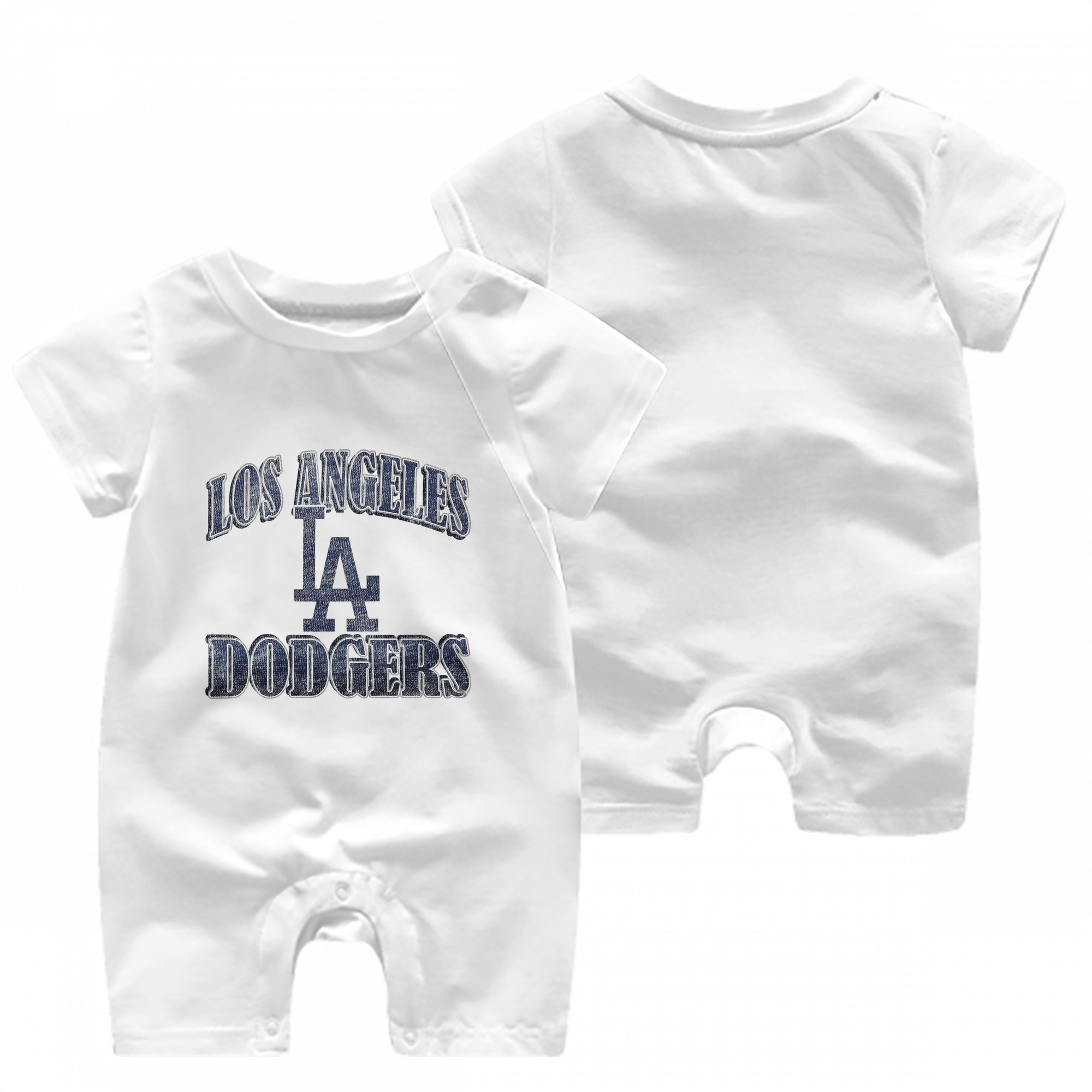  Baby Short Sleeve Onesie – 100% Cotton Soft & Breathable Digital Print Romper – Double-Sided Print, Snap Closure For Easy Diaper Changes – Comfortable For Boys & Girls