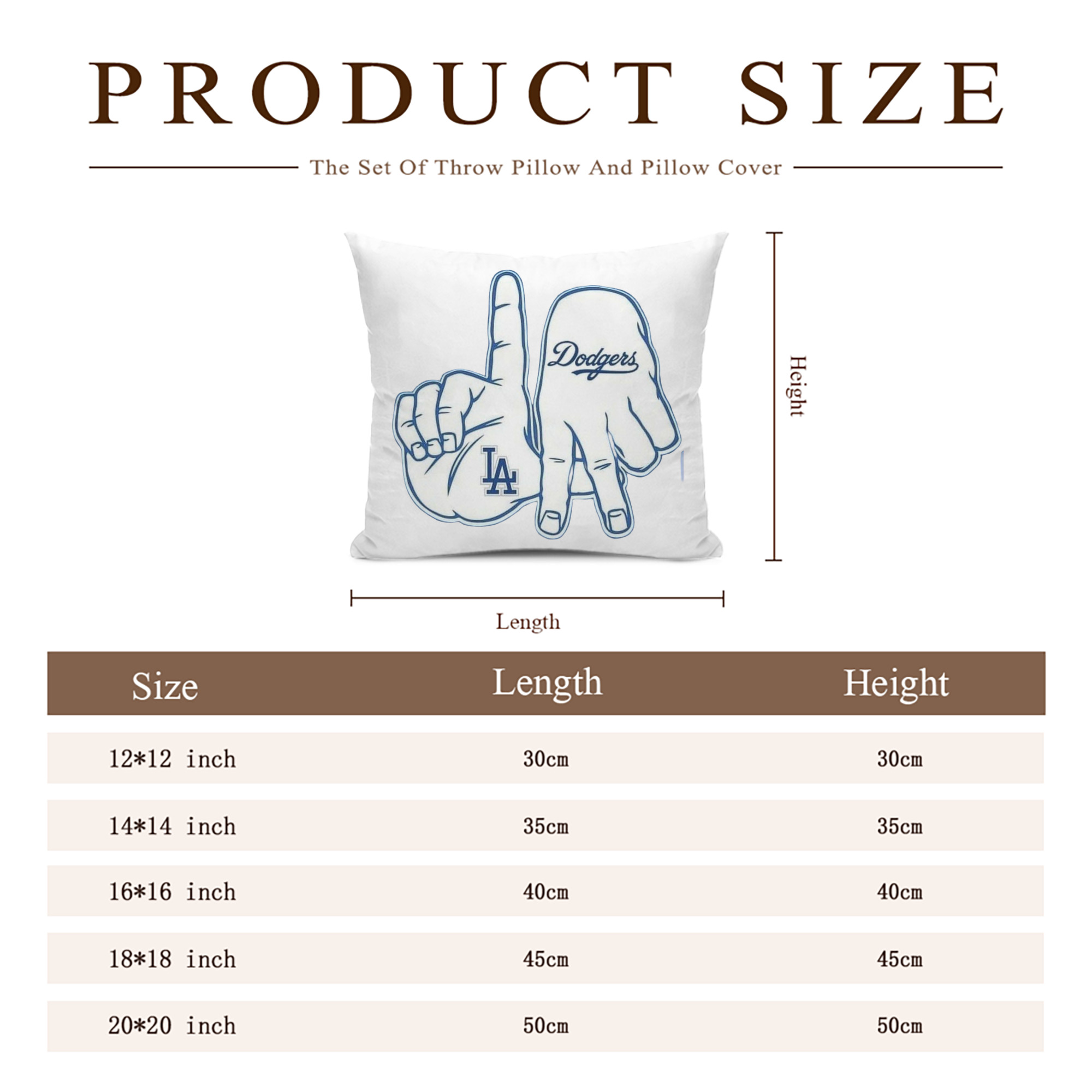  Soft Polyester Pillow Cover With Insert – Double-Sided Design, Invisible Zipper, Durable & Breathable – Easy Care Cushion Set