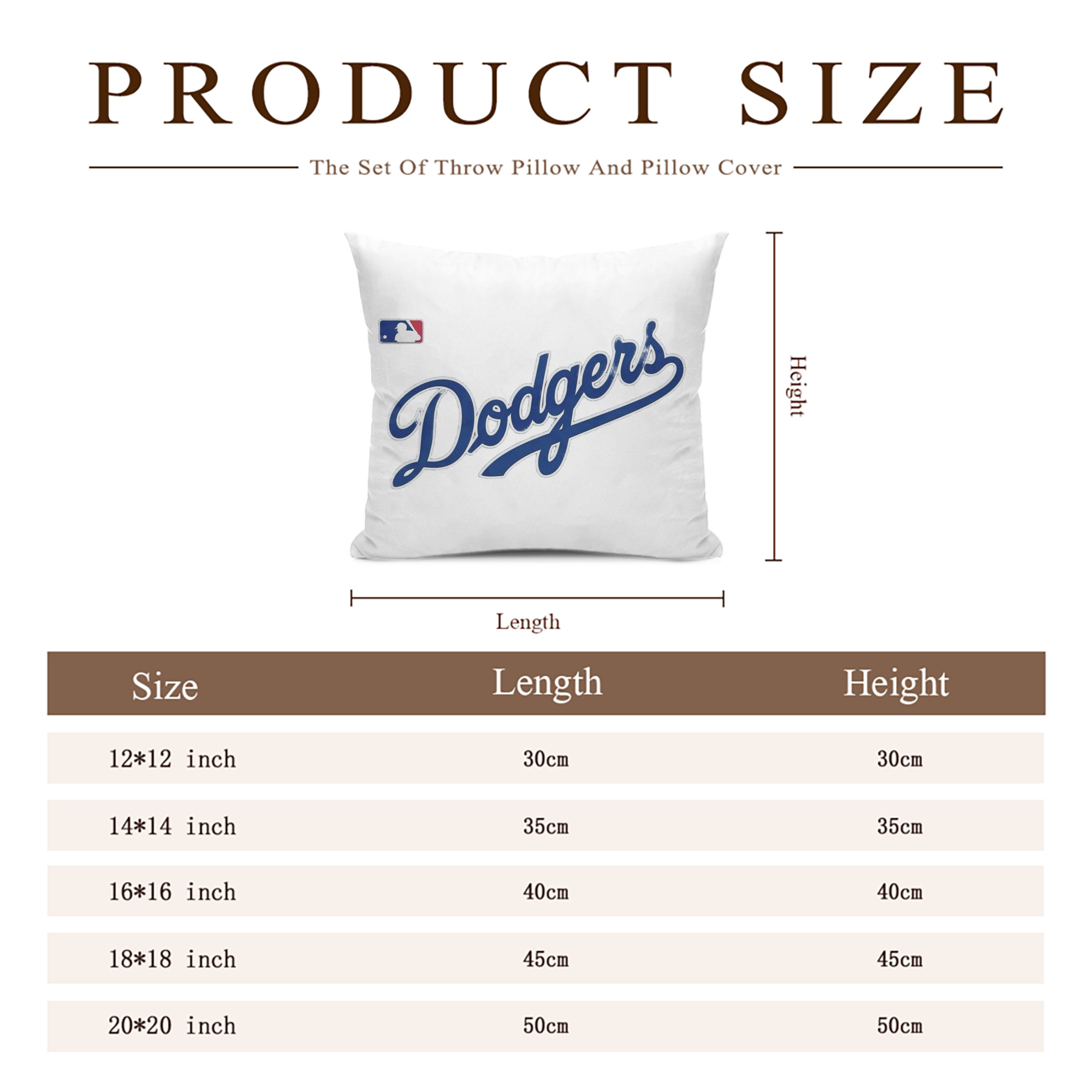  Soft Polyester Pillow Cover With Insert – Double-Sided Design, Invisible Zipper, Durable & Breathable – Easy Care Cushion Set