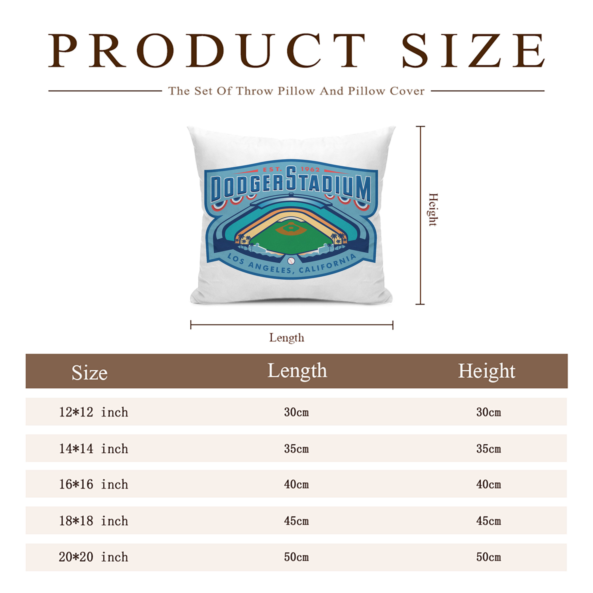  Soft Polyester Pillow Cover With Insert – Double-Sided Design, Invisible Zipper, Durable & Breathable – Easy Care Cushion Set