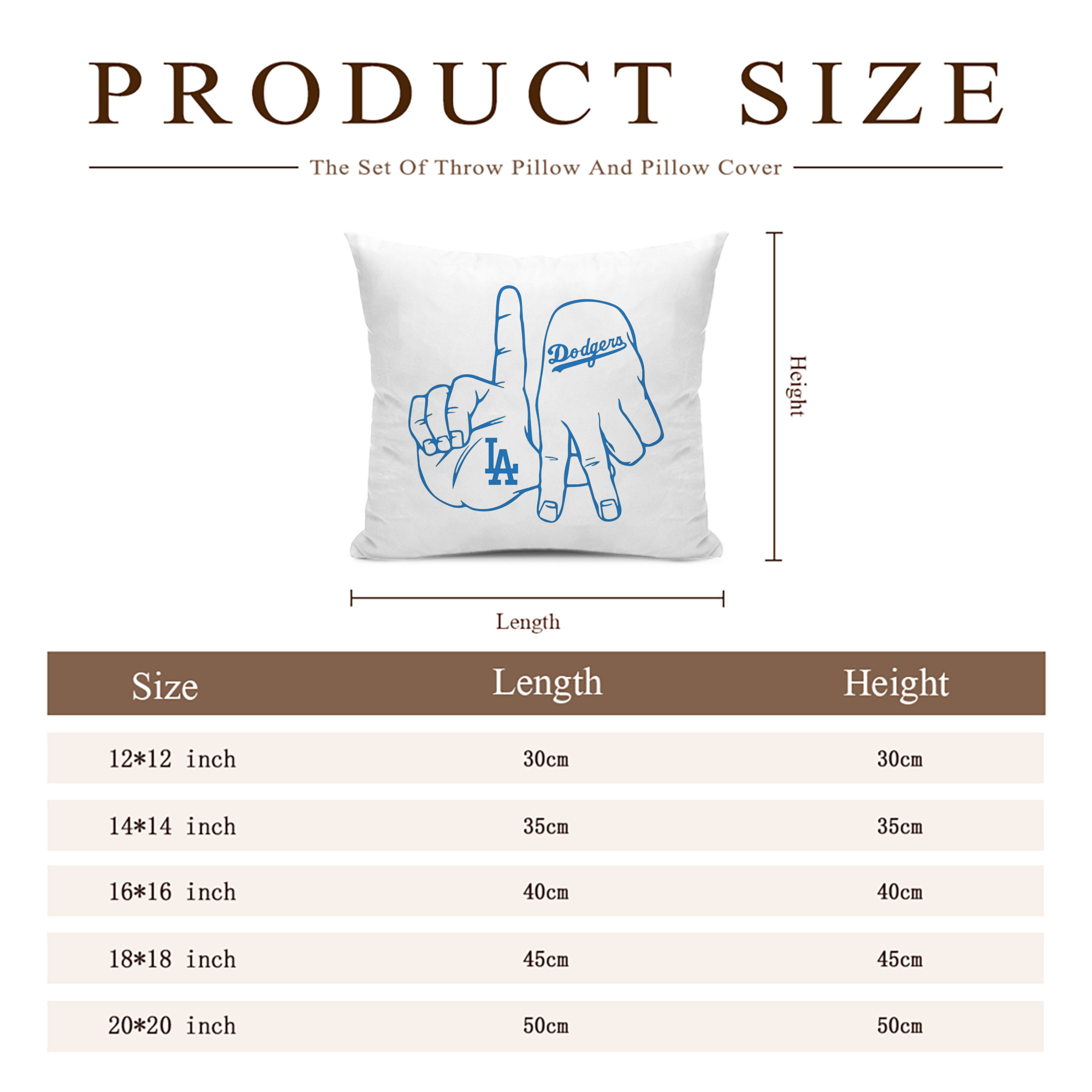  Soft Polyester Pillow Cover With Insert – Double-Sided Design, Invisible Zipper, Durable & Breathable – Easy Care Cushion Set