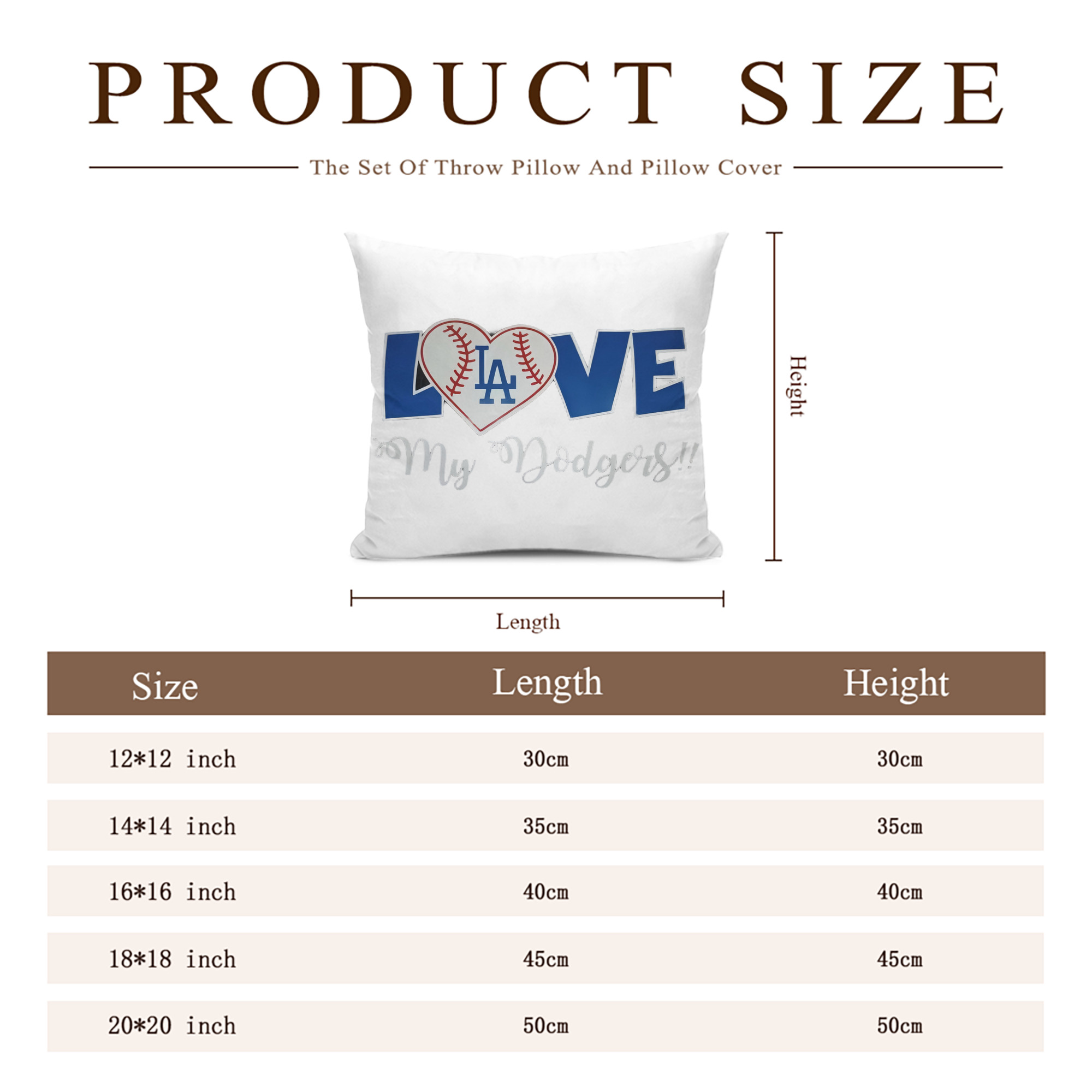  Soft Polyester Pillow Cover With Insert – Double-Sided Design, Invisible Zipper, Durable & Breathable – Easy Care Cushion Set