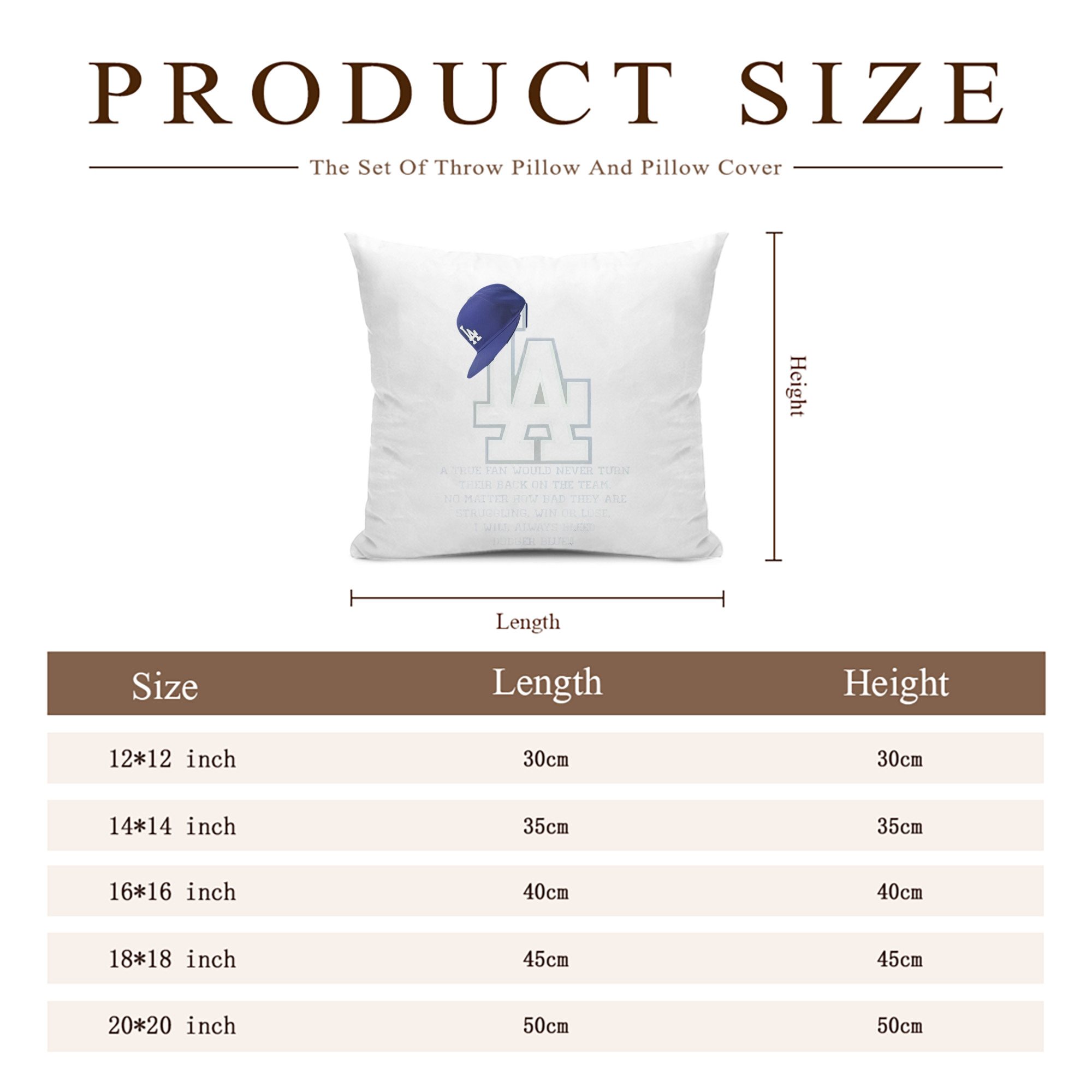  Soft Polyester Pillow Cover With Insert – Double-Sided Design, Invisible Zipper, Durable & Breathable – Easy Care Cushion Set