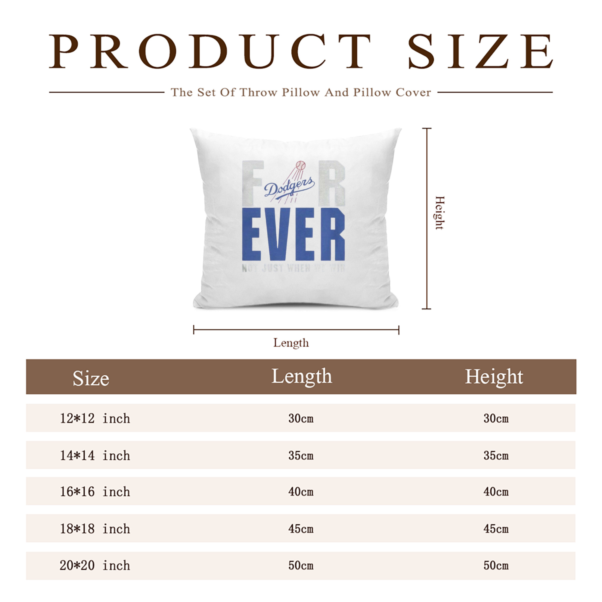  Soft Polyester Pillow Cover With Insert – Double-Sided Design, Invisible Zipper, Durable & Breathable – Easy Care Cushion Set