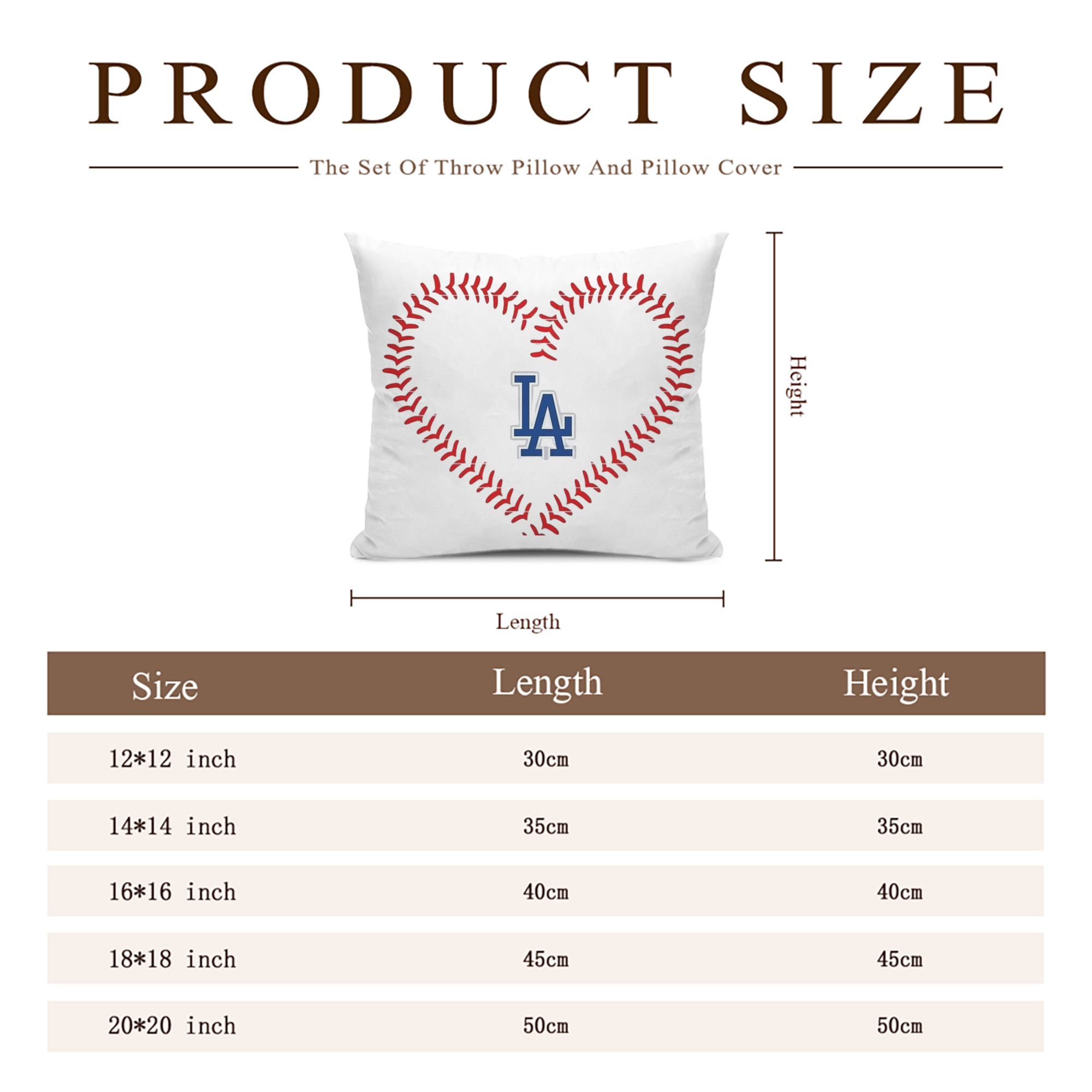  Soft Polyester Pillow Cover With Insert – Double-Sided Design, Invisible Zipper, Durable & Breathable – Easy Care Cushion Set