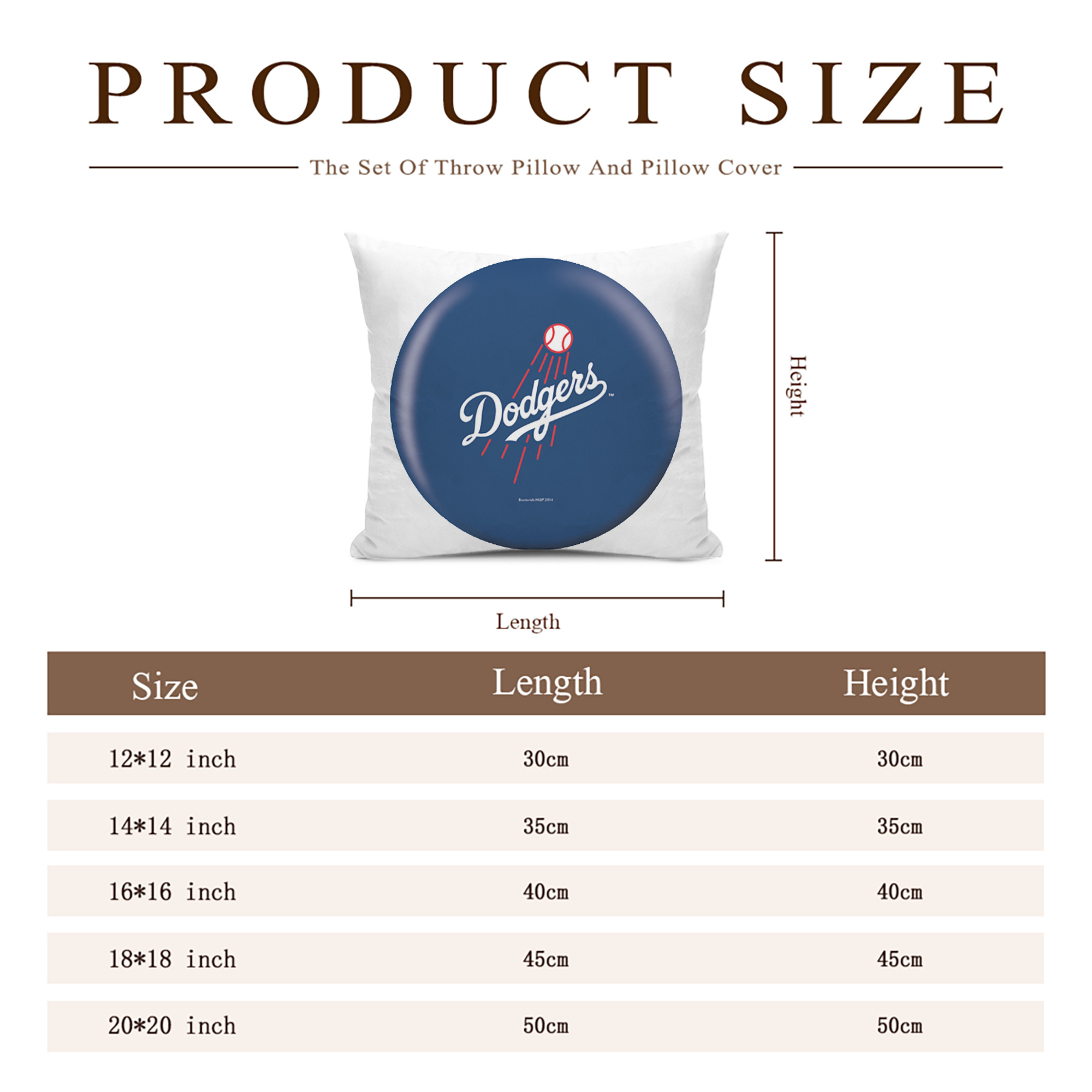  Soft Polyester Pillow Cover With Insert – Double-Sided Design, Invisible Zipper, Durable & Breathable – Easy Care Cushion Set