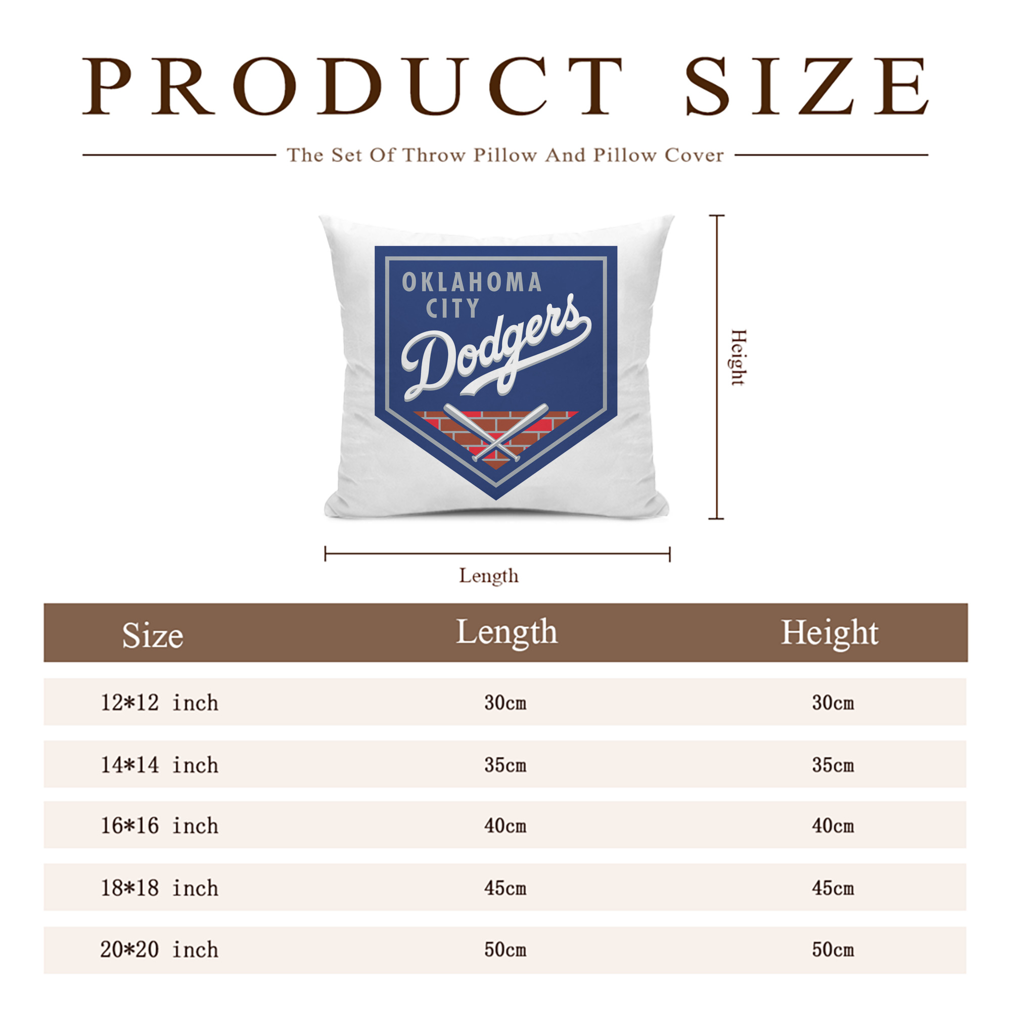  Soft Polyester Pillow Cover With Insert – Double-Sided Design, Invisible Zipper, Durable & Breathable – Easy Care Cushion Set