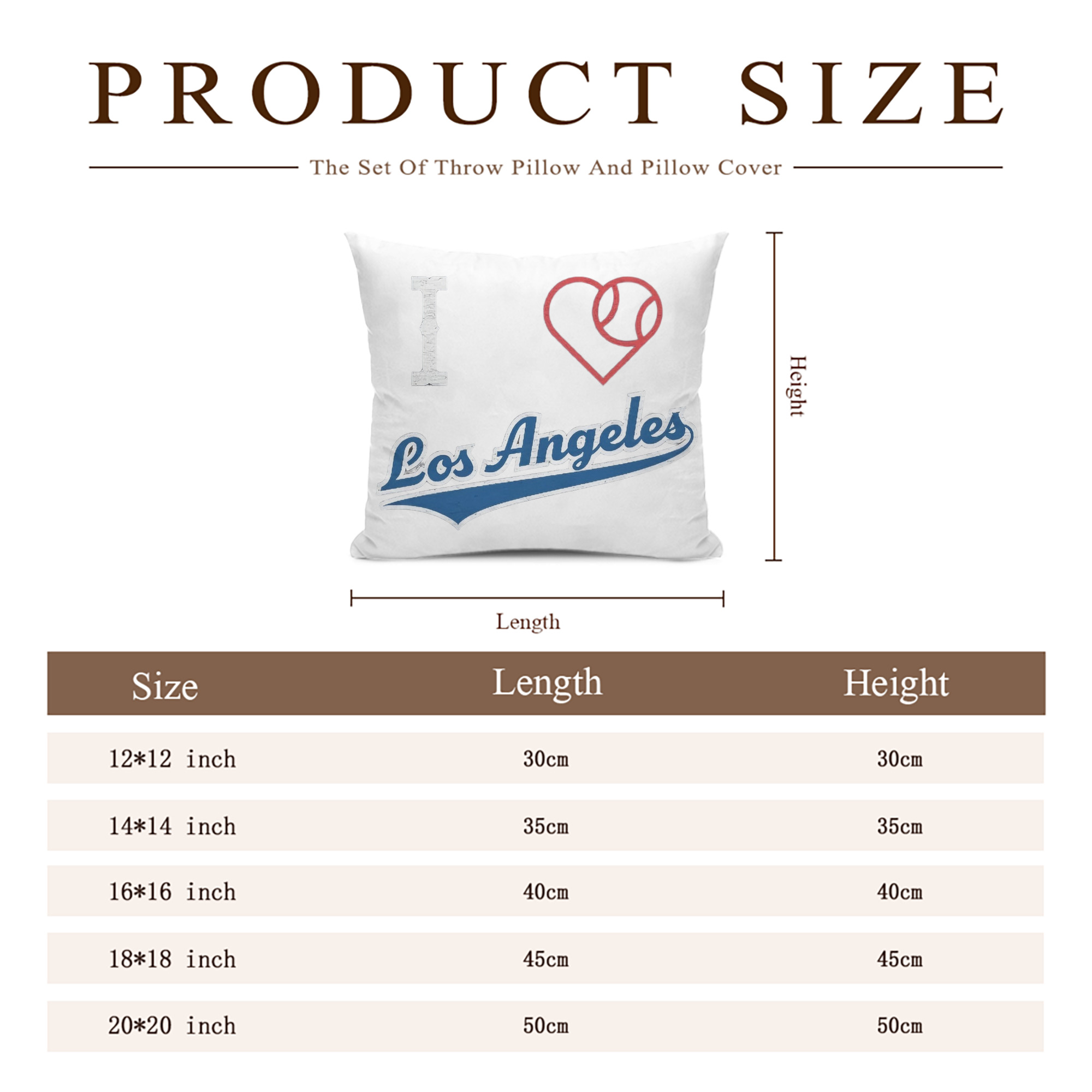  Soft Polyester Pillow Cover With Insert – Double-Sided Design, Invisible Zipper, Durable & Breathable – Easy Care Cushion Set