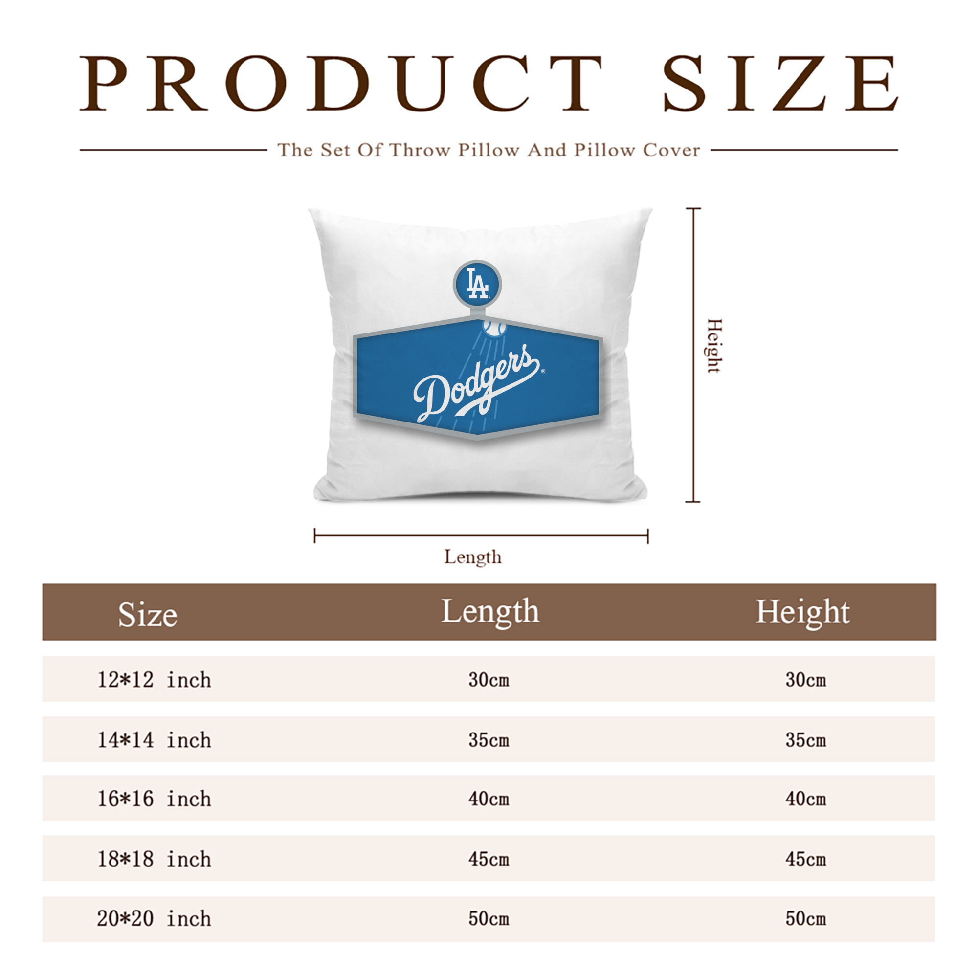  Soft Polyester Pillow Cover With Insert – Double-Sided Design, Invisible Zipper, Durable & Breathable – Easy Care Cushion Set