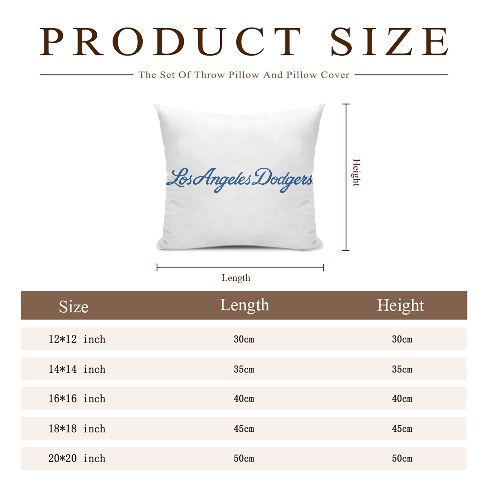  Soft Polyester Pillow Cover With Insert – Double-Sided Design, Invisible Zipper, Durable & Breathable – Easy Care Cushion Set