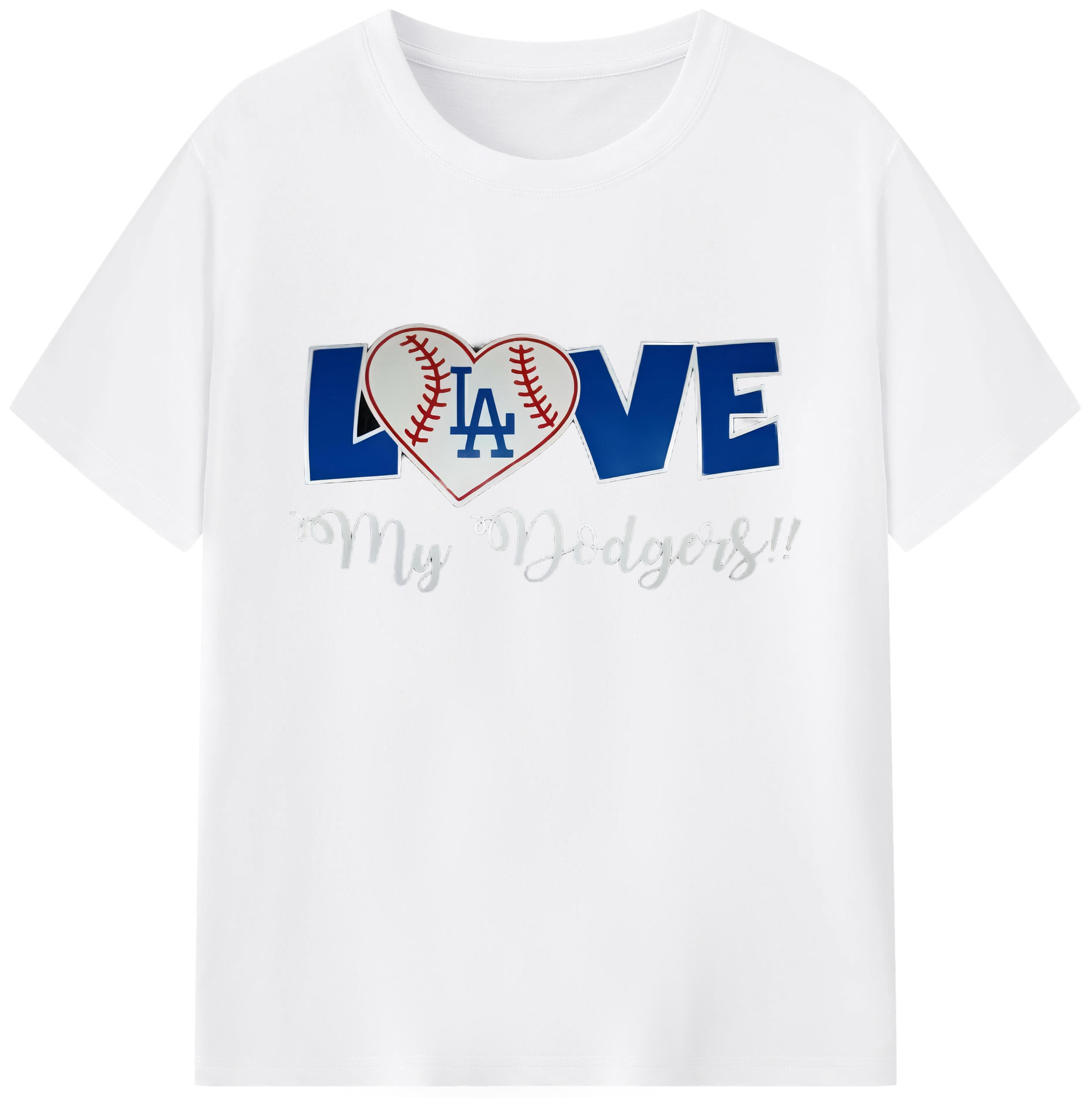  180g Cotton T-Shirt With Front Heat Transfer Print – Soft, Lightweight, Fitted Design – Comfortable Casual Wear For Sports & Everyday Use