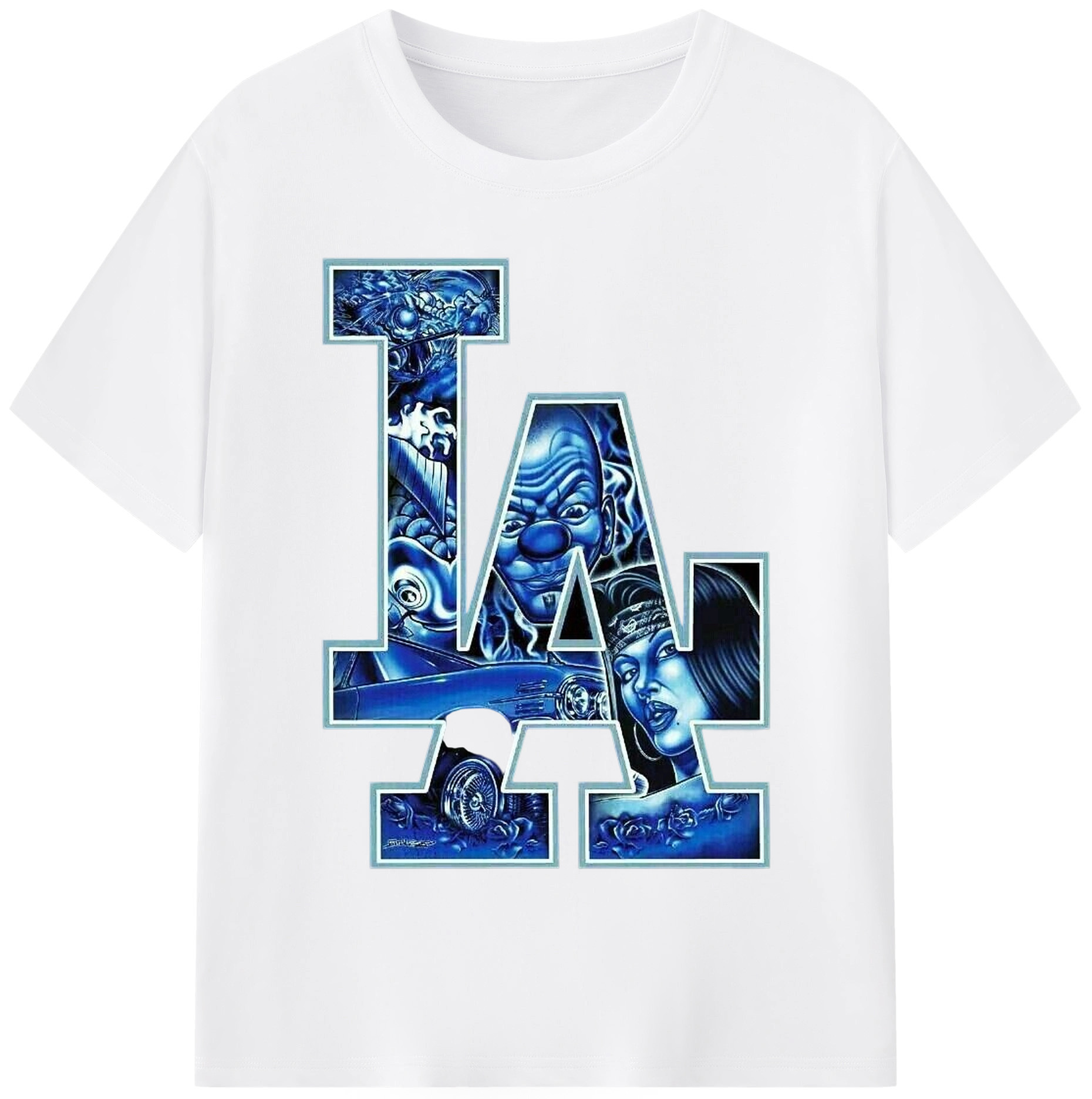  180g Cotton T-Shirt With Front Heat Transfer Print – Soft, Lightweight, Fitted Design – Comfortable Casual Wear For Sports & Everyday Use