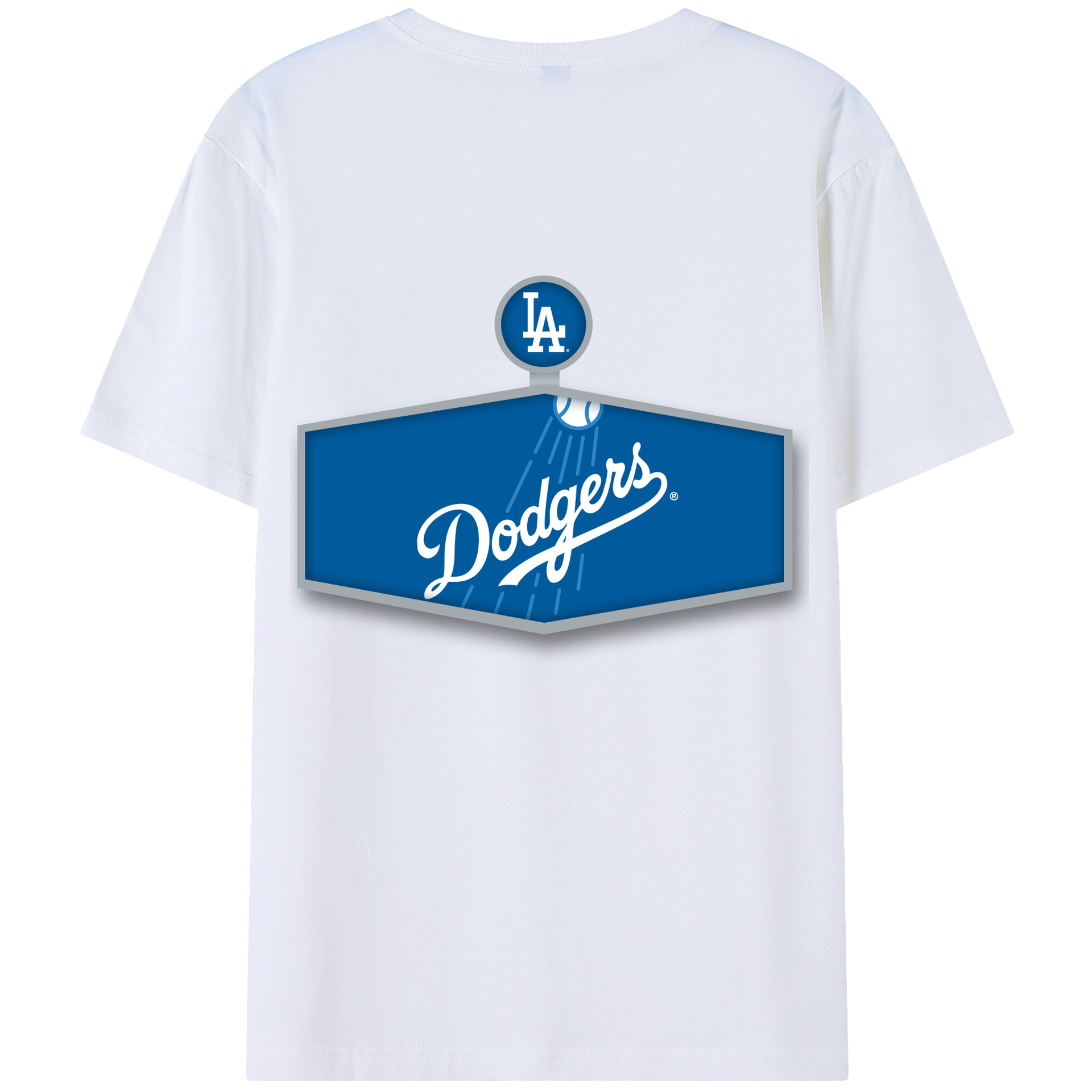  180g Combed Cotton T-Shirt With Back Heat Transfer Print – Soft, Lightweight, Fitted Design – Stylish Casual Wear For Sports & Everyday Use