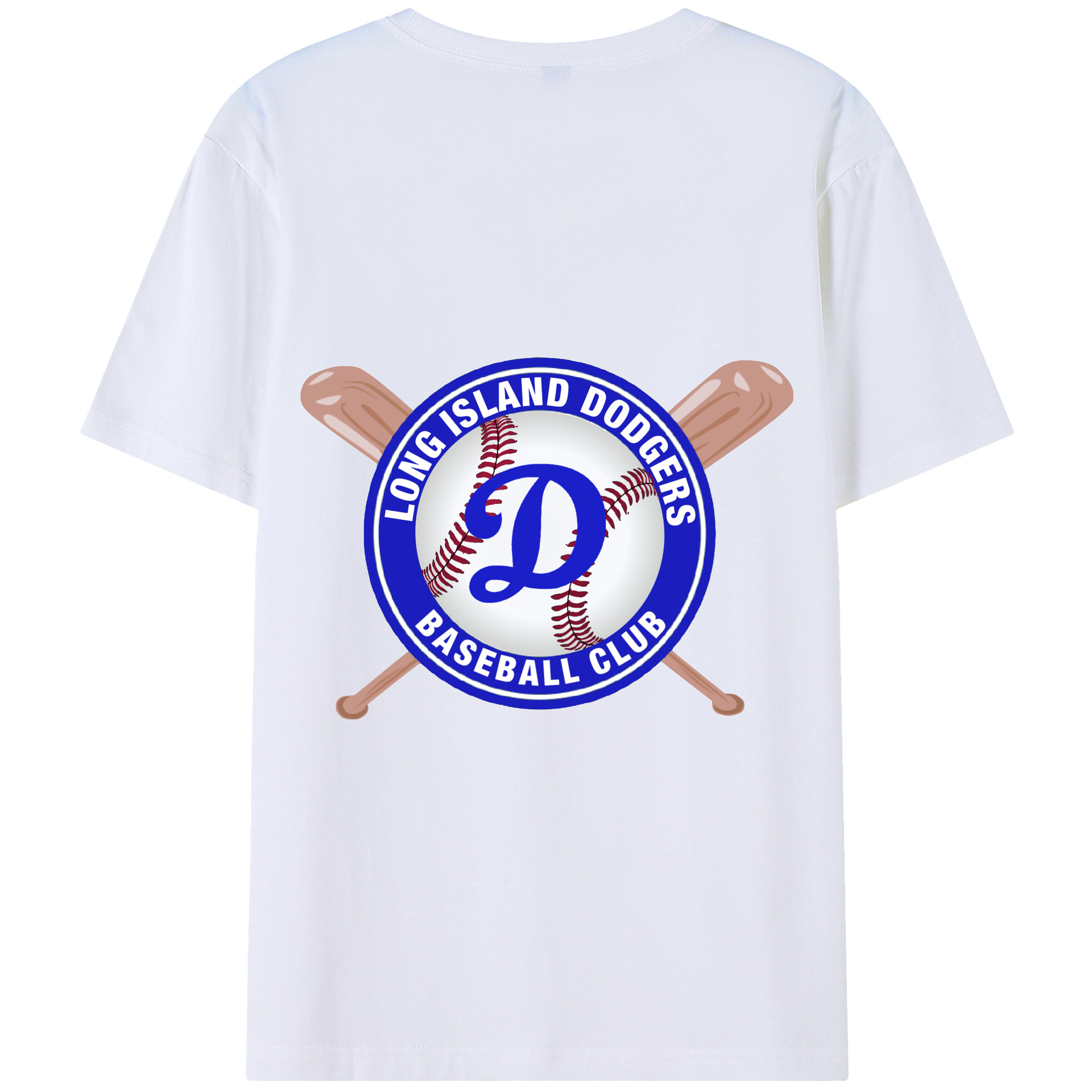  180g Combed Cotton T-Shirt With Back Heat Transfer Print – Soft, Lightweight, Fitted Design – Stylish Casual Wear For Sports & Everyday Use