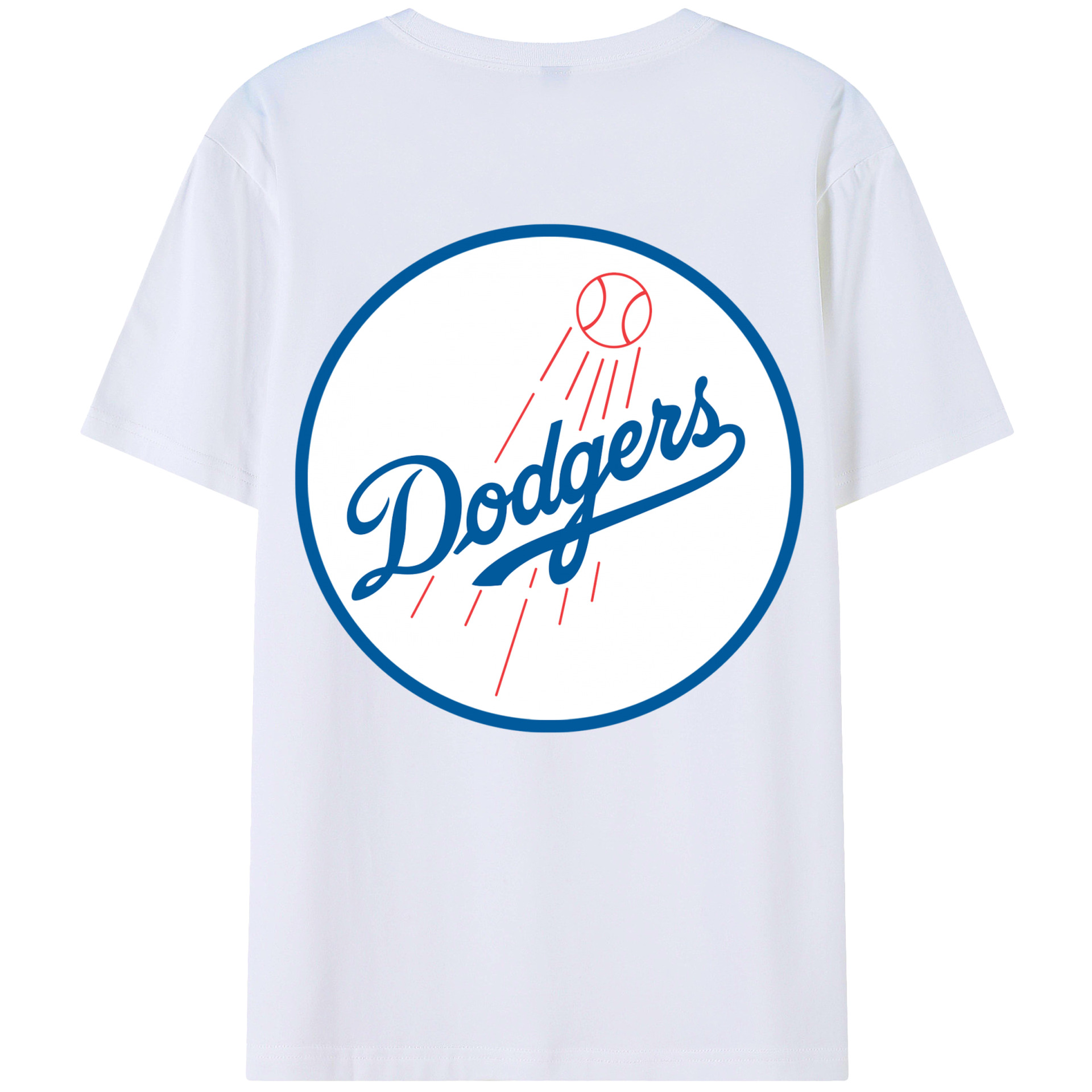  180g Combed Cotton T-Shirt With Back Heat Transfer Print – Soft, Lightweight, Fitted Design – Stylish Casual Wear For Sports & Everyday Use