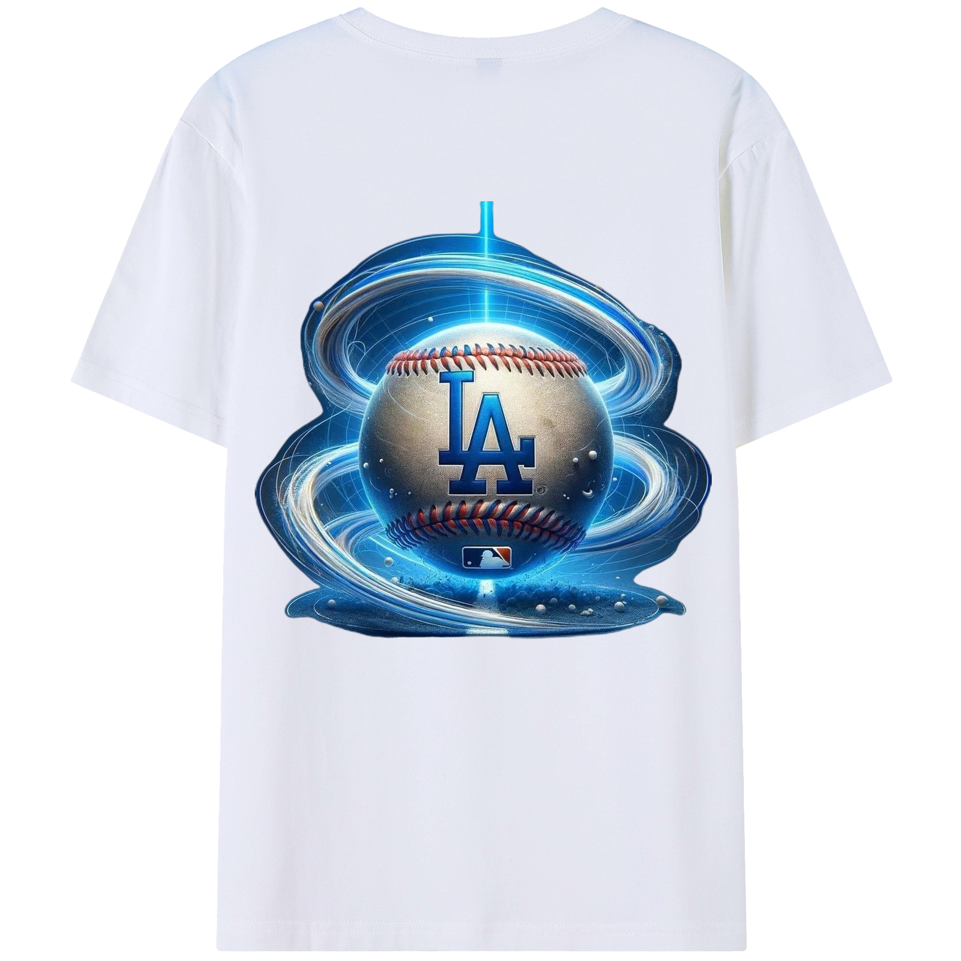  180g Combed Cotton T-Shirt With Back Heat Transfer Print – Soft, Lightweight, Fitted Design – Stylish Casual Wear For Sports & Everyday Use