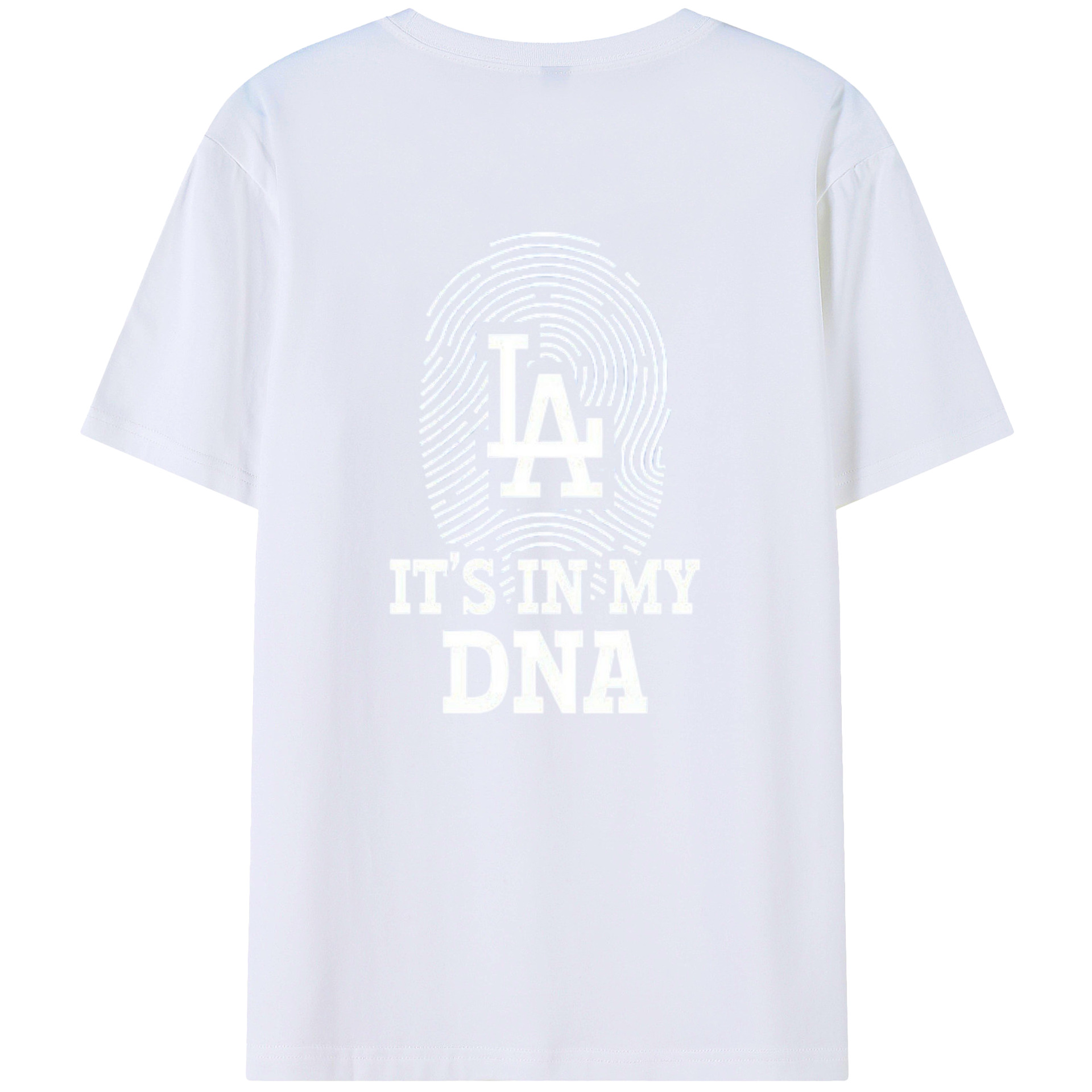  180g Combed Cotton T-Shirt With Back Heat Transfer Print – Soft, Lightweight, Fitted Design – Stylish Casual Wear For Sports & Everyday Use