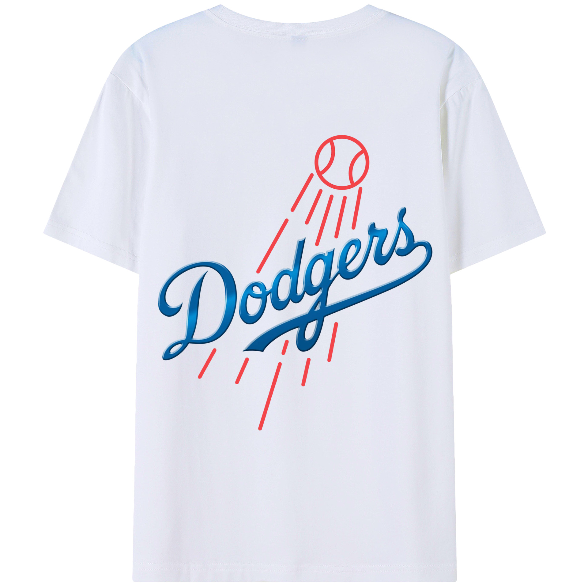  180g Combed Cotton T-Shirt With Back Heat Transfer Print – Soft, Lightweight, Fitted Design – Stylish Casual Wear For Sports & Everyday Use