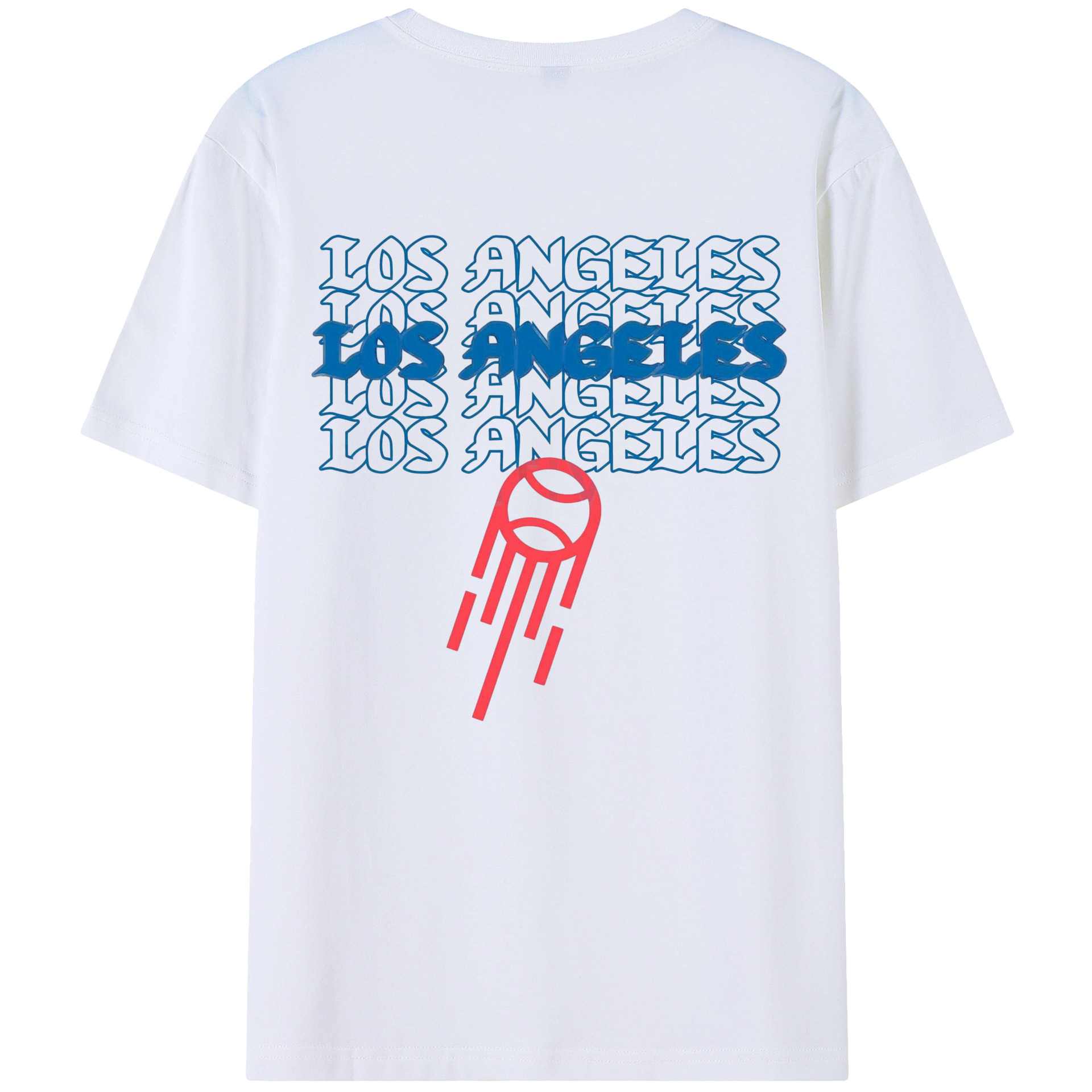  180g Combed Cotton T-Shirt With Back Heat Transfer Print – Soft, Lightweight, Fitted Design – Stylish Casual Wear For Sports & Everyday Use