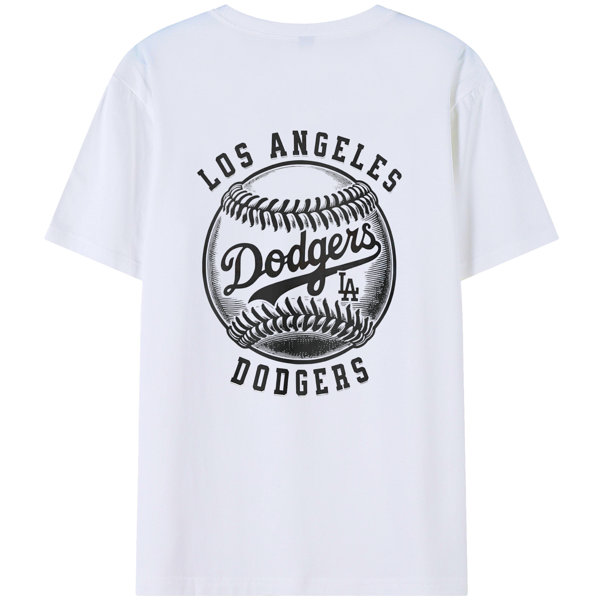  180g Combed Cotton T-Shirt With Back Heat Transfer Print – Soft, Lightweight, Fitted Design – Stylish Casual Wear For Sports & Everyday Use