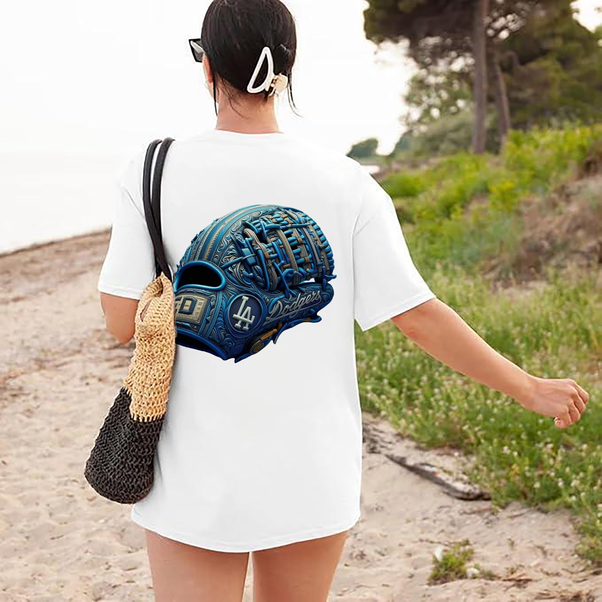  180g Combed Cotton T-Shirt With Back Heat Transfer Print – Soft, Lightweight, Fitted Design – Stylish Casual Wear For Sports & Everyday Use