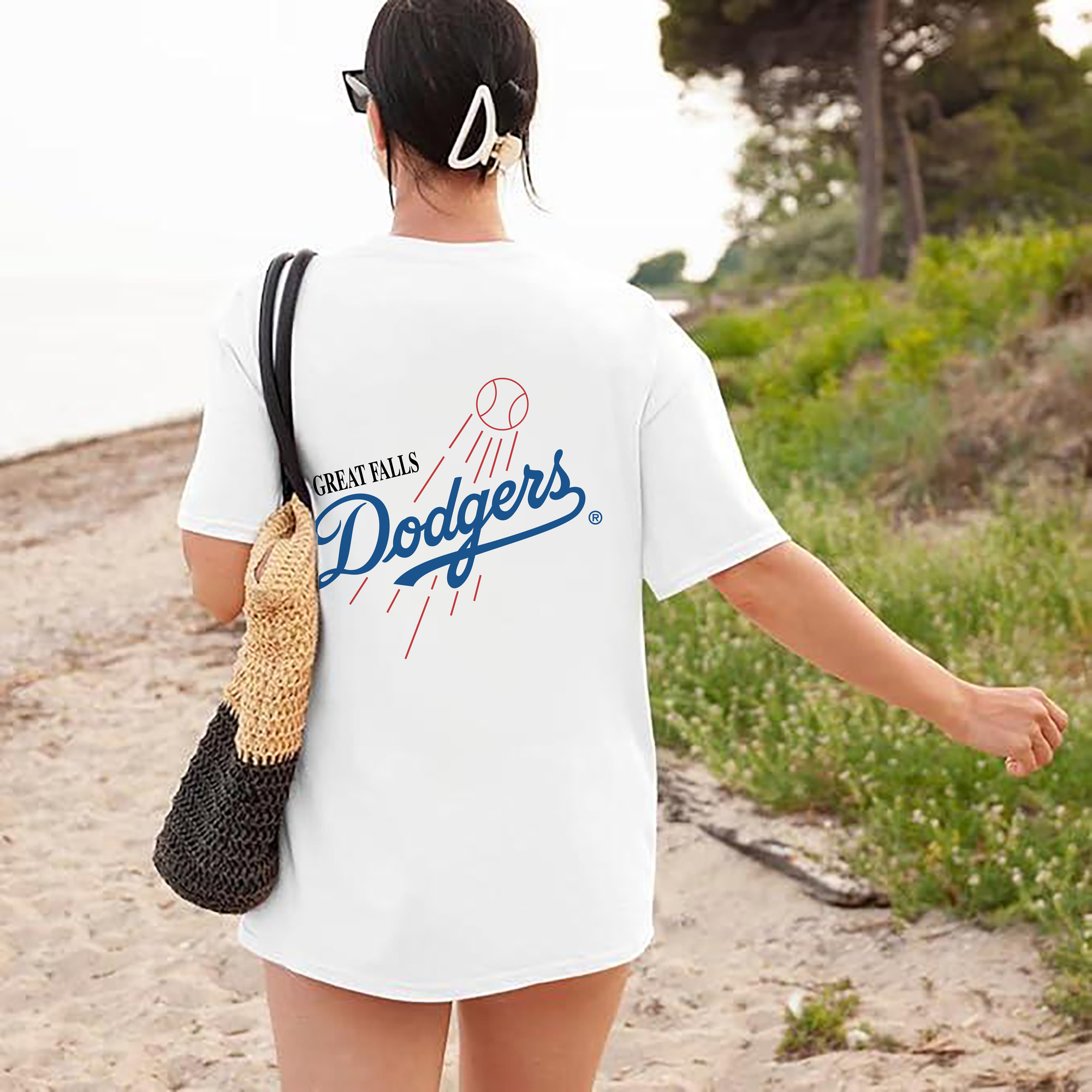  180g Combed Cotton T-Shirt With Back Heat Transfer Print – Soft, Lightweight, Fitted Design – Stylish Casual Wear For Sports & Everyday Use