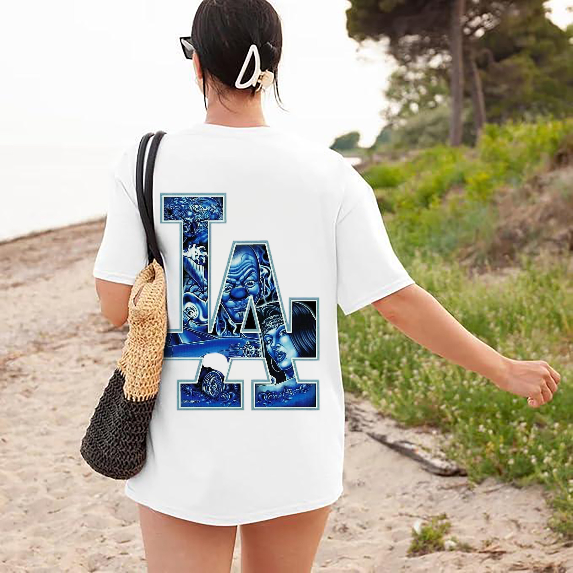  180g Combed Cotton T-Shirt With Back Heat Transfer Print – Soft, Lightweight, Fitted Design – Stylish Casual Wear For Sports & Everyday Use