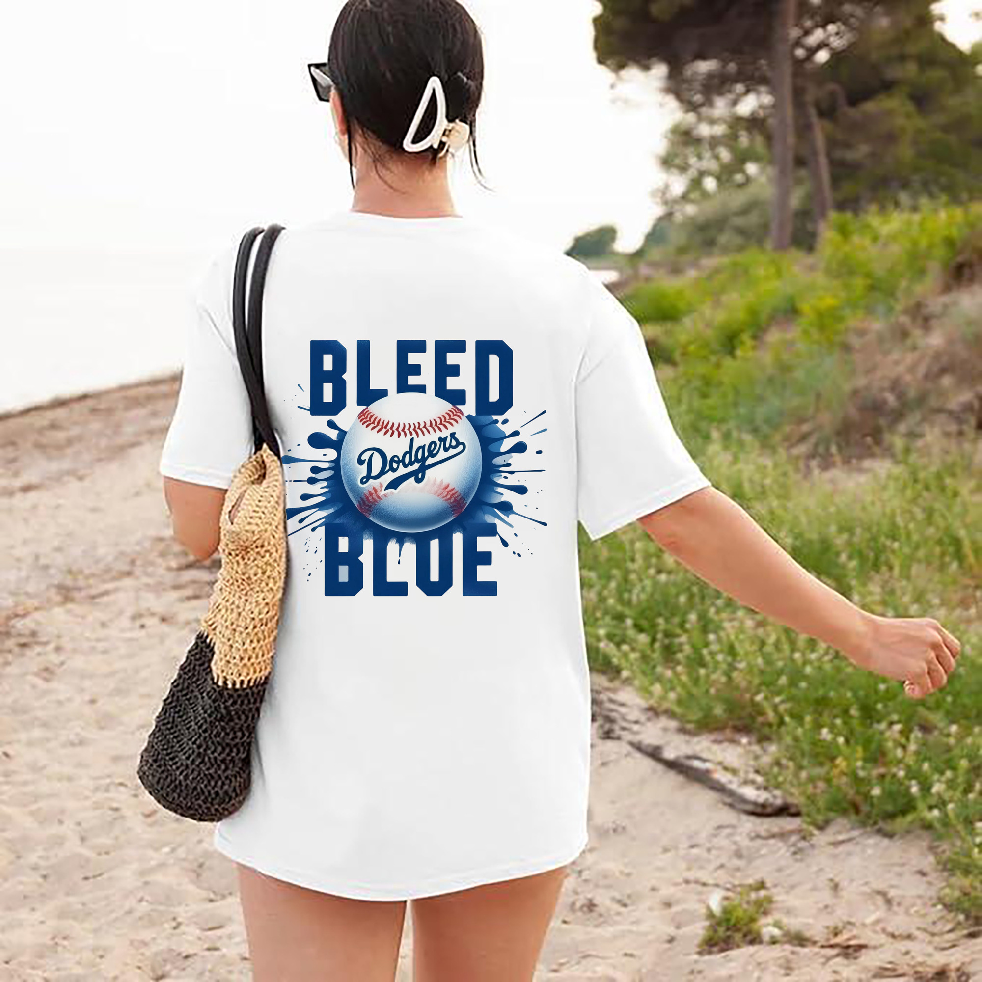  180g Combed Cotton T-Shirt With Back Heat Transfer Print – Soft, Lightweight, Fitted Design – Stylish Casual Wear For Sports & Everyday Use