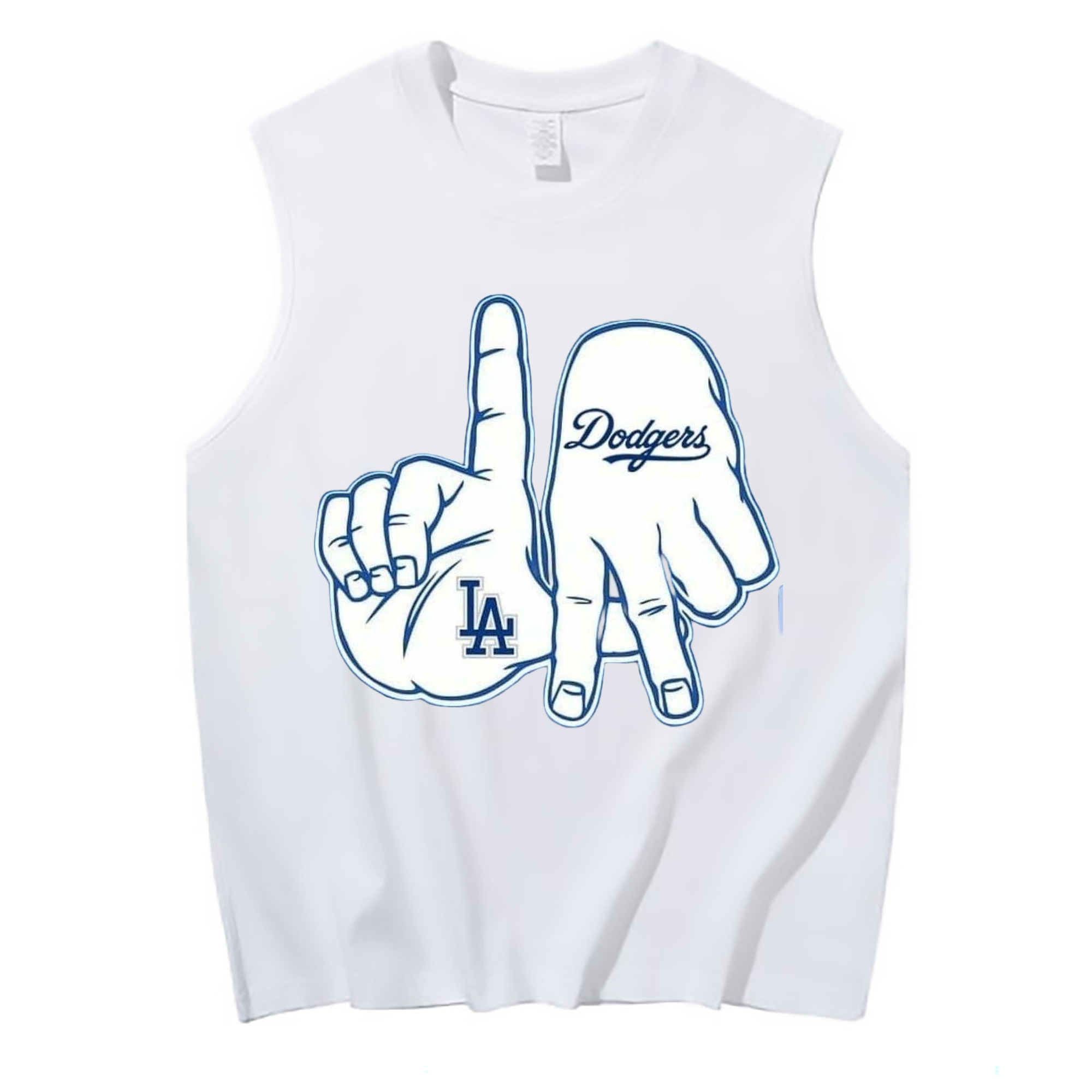  210g Combed Cotton Tank Top With Front Heat Transfer Print – Soft, Lightweight, Fitted Design – Stylish & Comfortable Casual Wear For Sports & Everyday Use