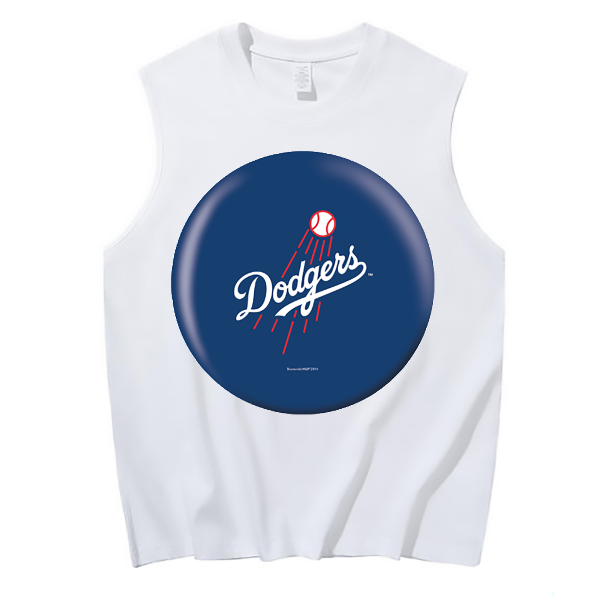  210g Combed Cotton Tank Top With Front Heat Transfer Print – Soft, Lightweight, Fitted Design – Stylish & Comfortable Casual Wear For Sports & Everyday Use