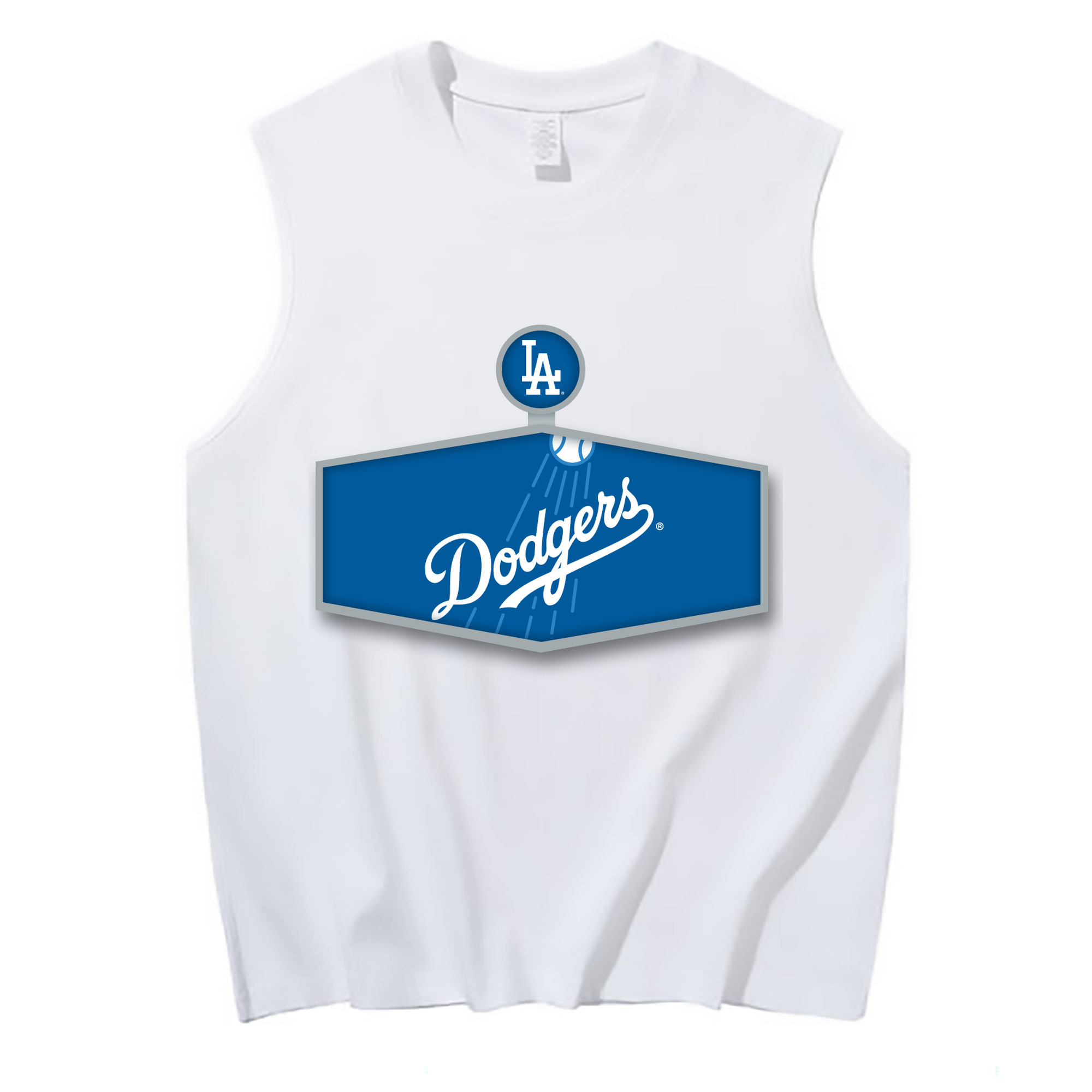  210g Combed Cotton Tank Top With Front Heat Transfer Print – Soft, Lightweight, Fitted Design – Stylish & Comfortable Casual Wear For Sports & Everyday Use