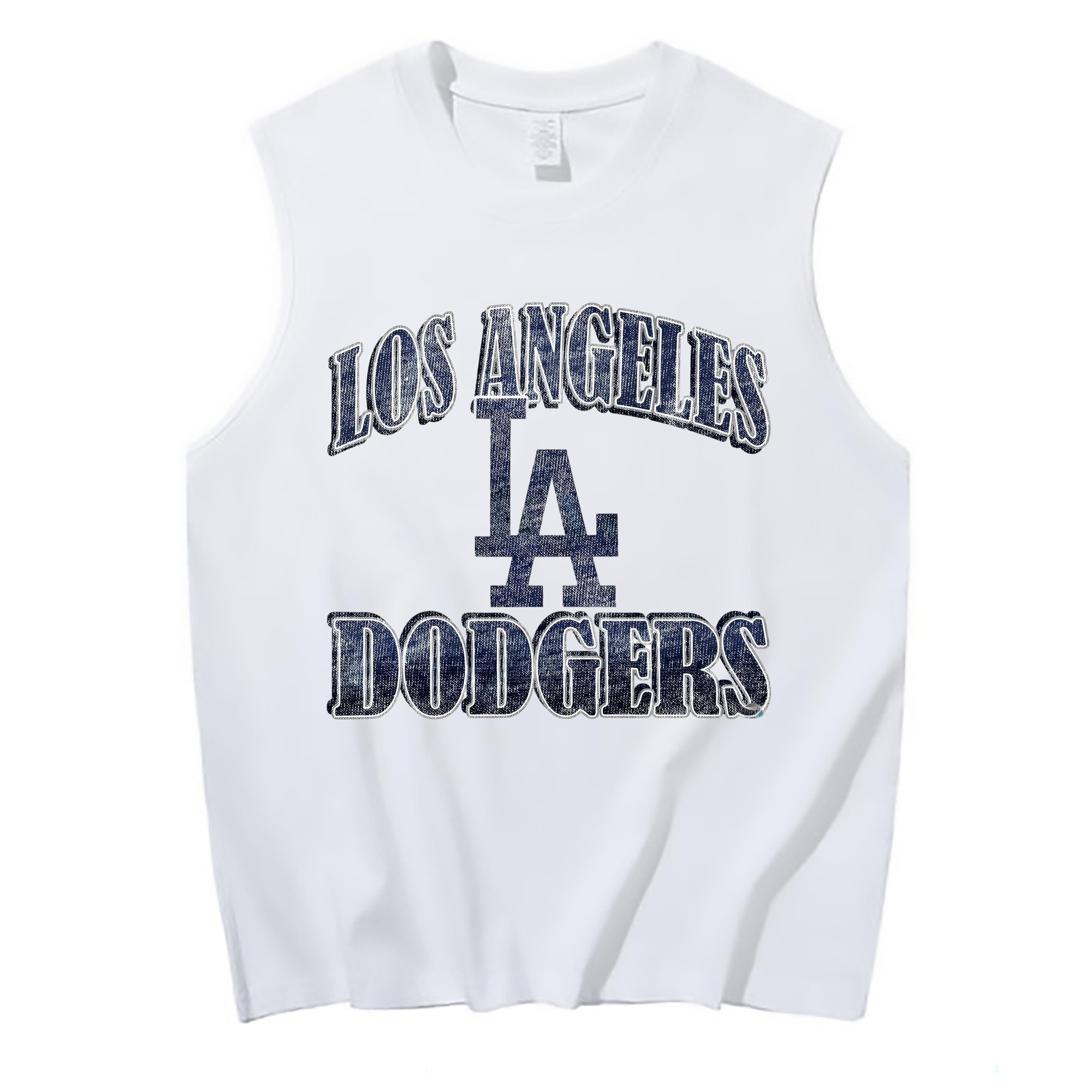  210g Combed Cotton Tank Top With Front Heat Transfer Print – Soft, Lightweight, Fitted Design – Stylish & Comfortable Casual Wear For Sports & Everyday Use