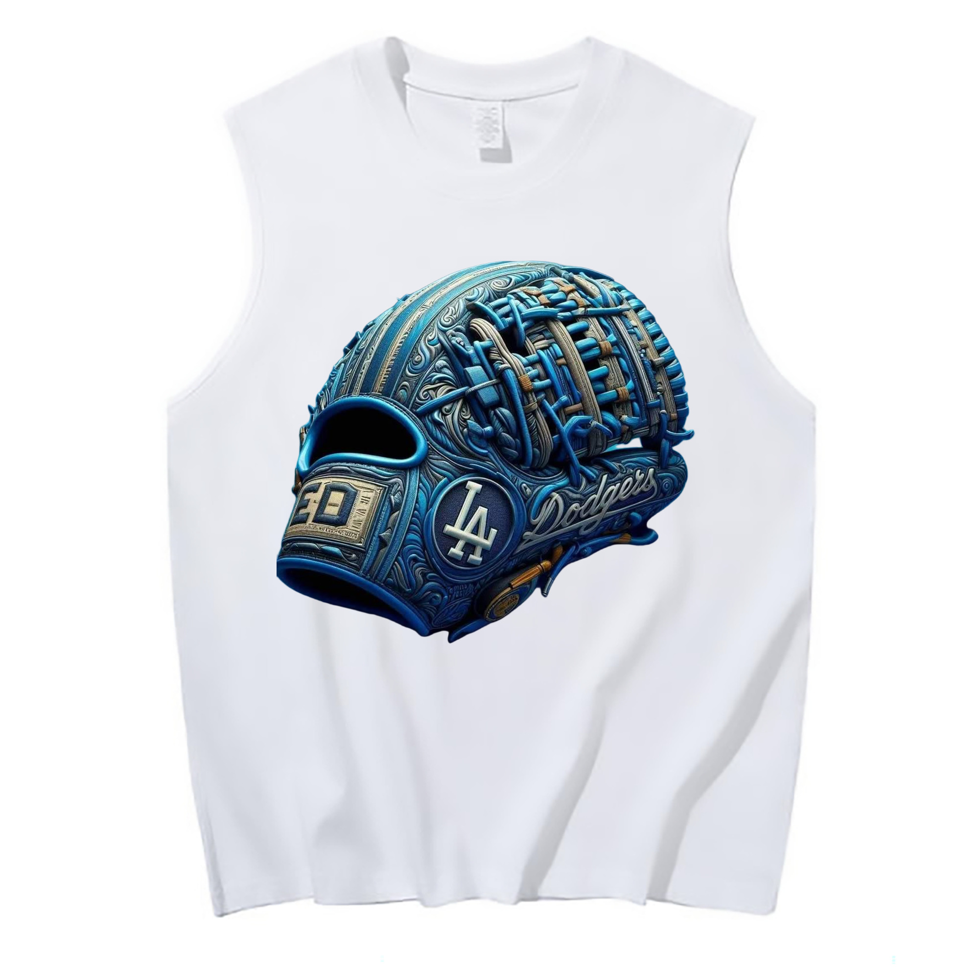  210g Combed Cotton Tank Top With Front Heat Transfer Print – Soft, Lightweight, Fitted Design – Stylish & Comfortable Casual Wear For Sports & Everyday Use