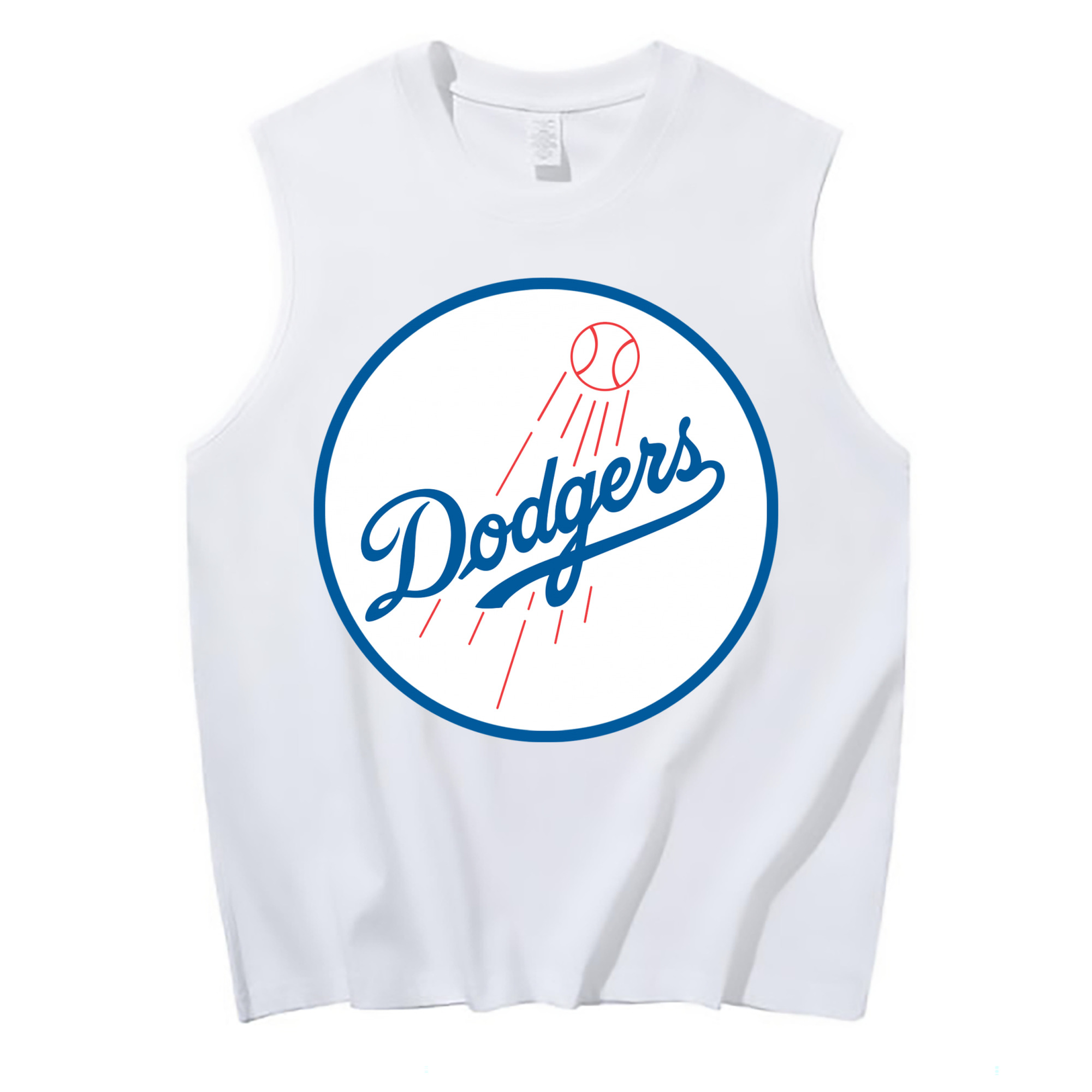  210g Combed Cotton Tank Top With Front Heat Transfer Print – Soft, Lightweight, Fitted Design – Stylish & Comfortable Casual Wear For Sports & Everyday Use